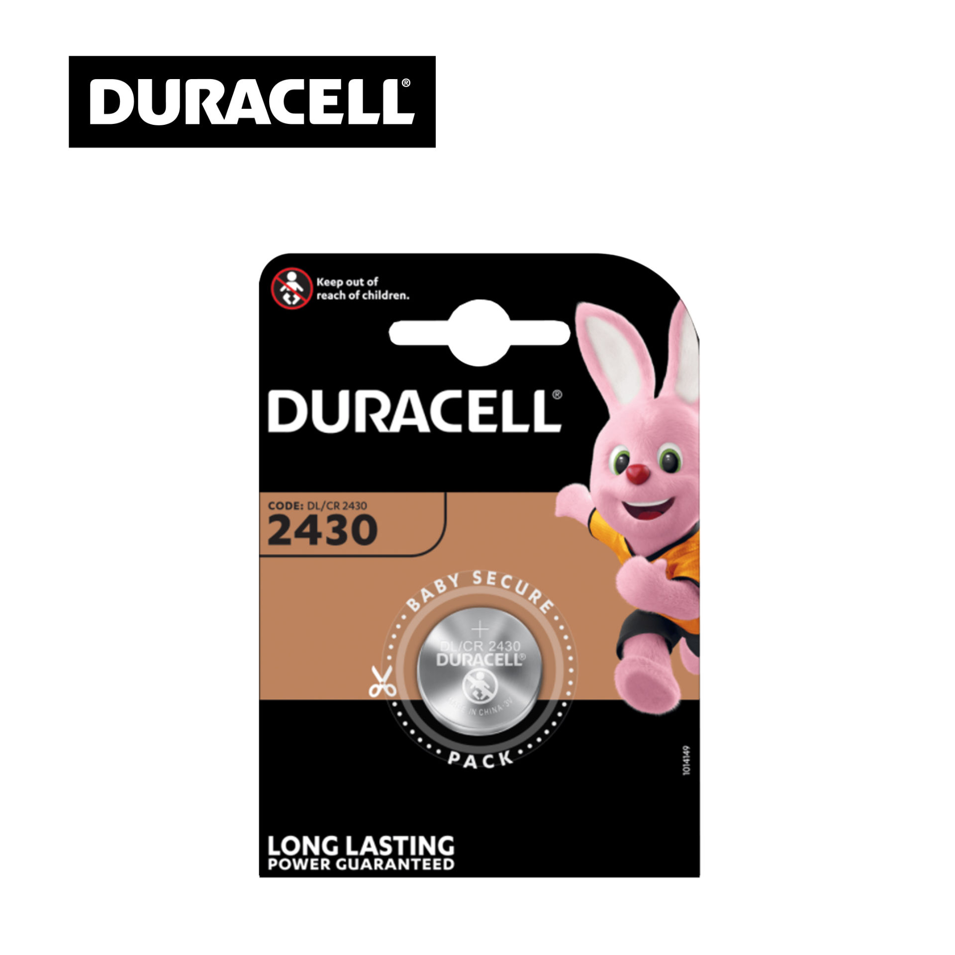 DURACELL BATTERIA A BOTTONE AL LITIO DA 3V 2430Duracell