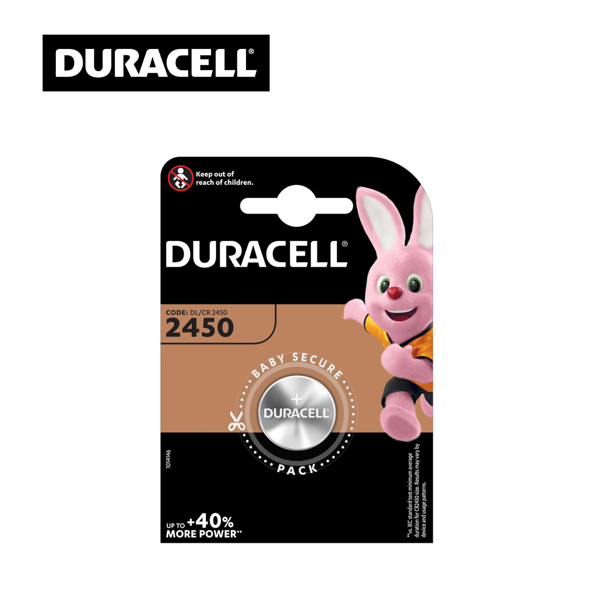 DURACELL BATTERIA A BOTTONE AL LITIO DA 3V 2450Duracell