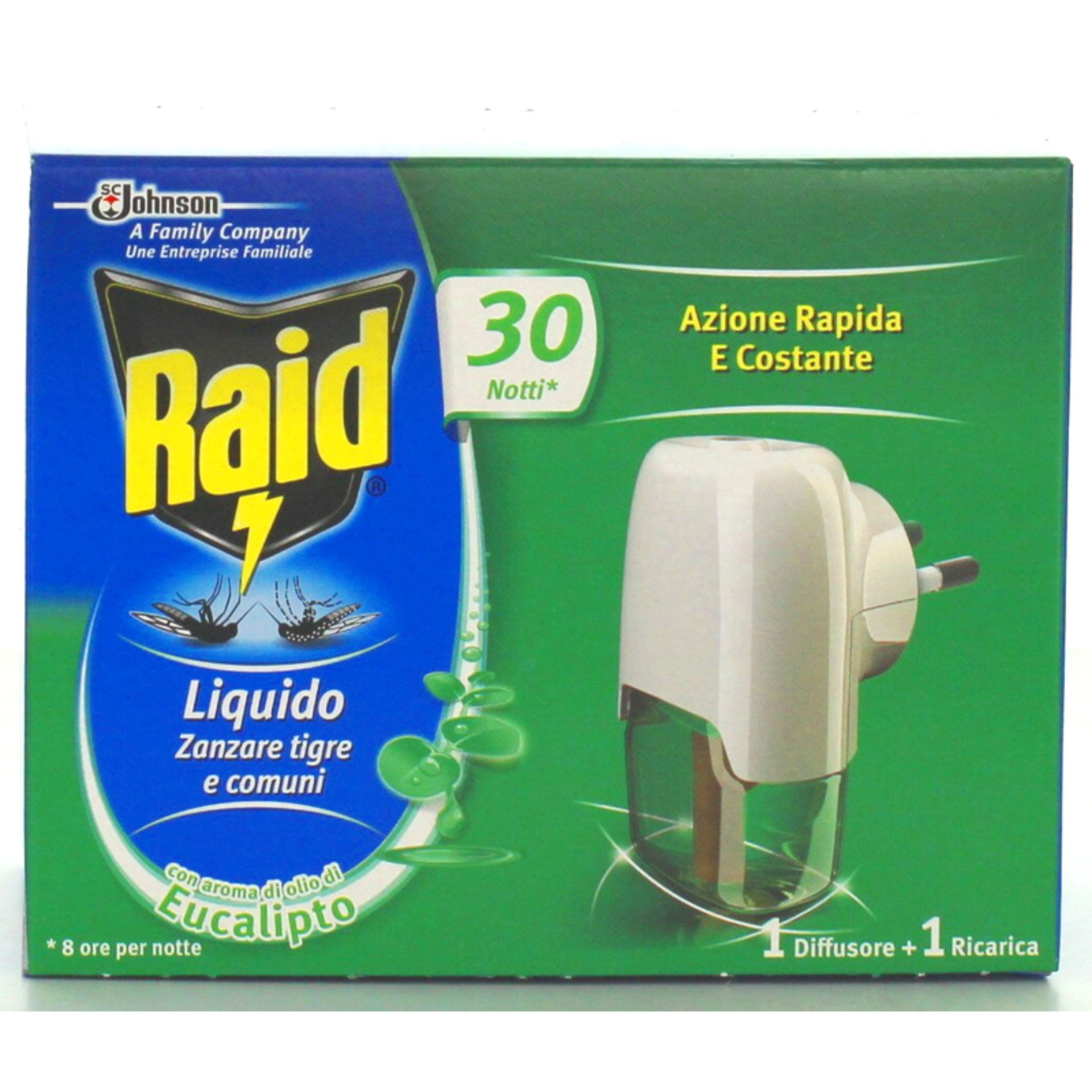 RAID LIQUI ELE BASE EUCALIPTO 30N A.260Raid