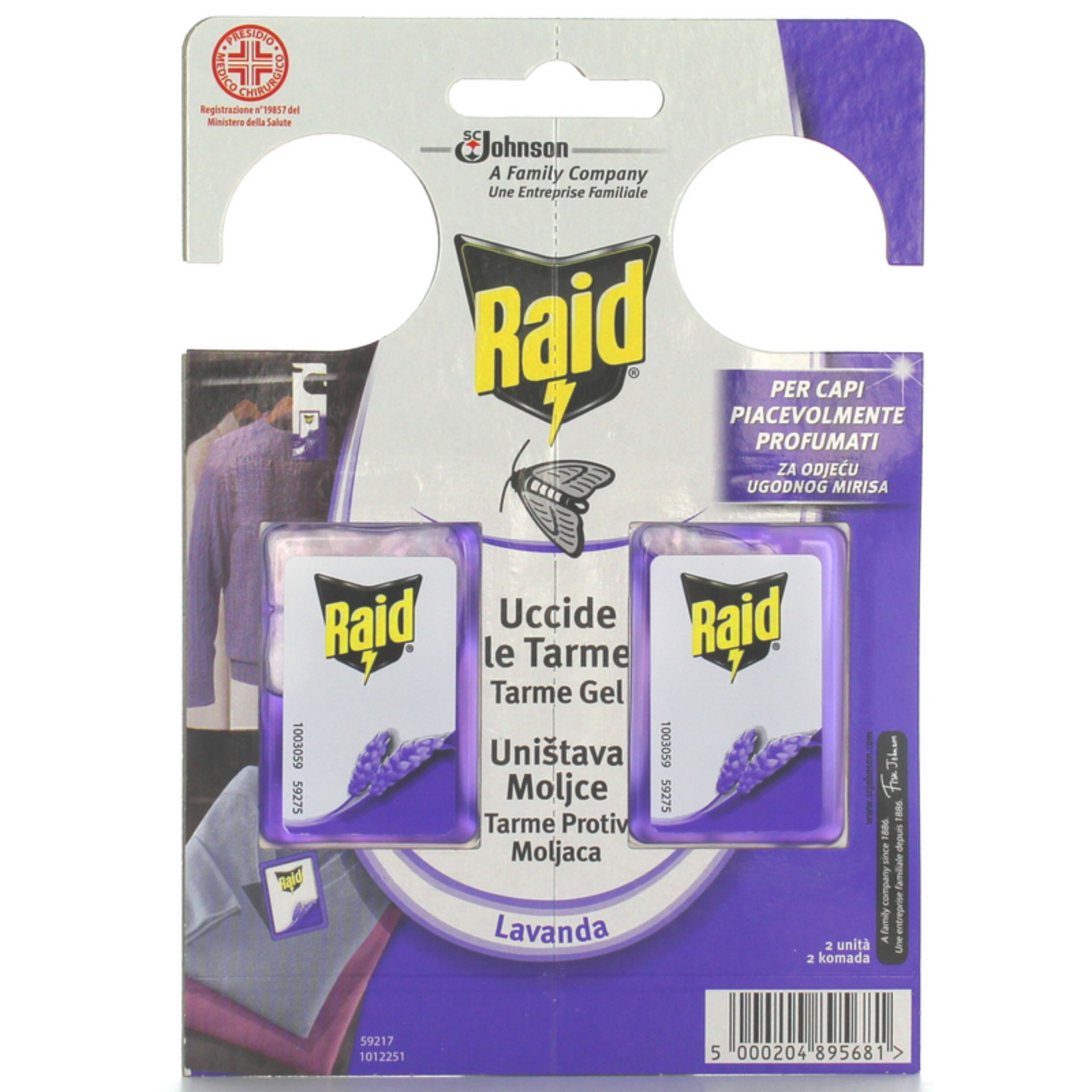 RAID TARME LAVANDA X 2 -7221Raid