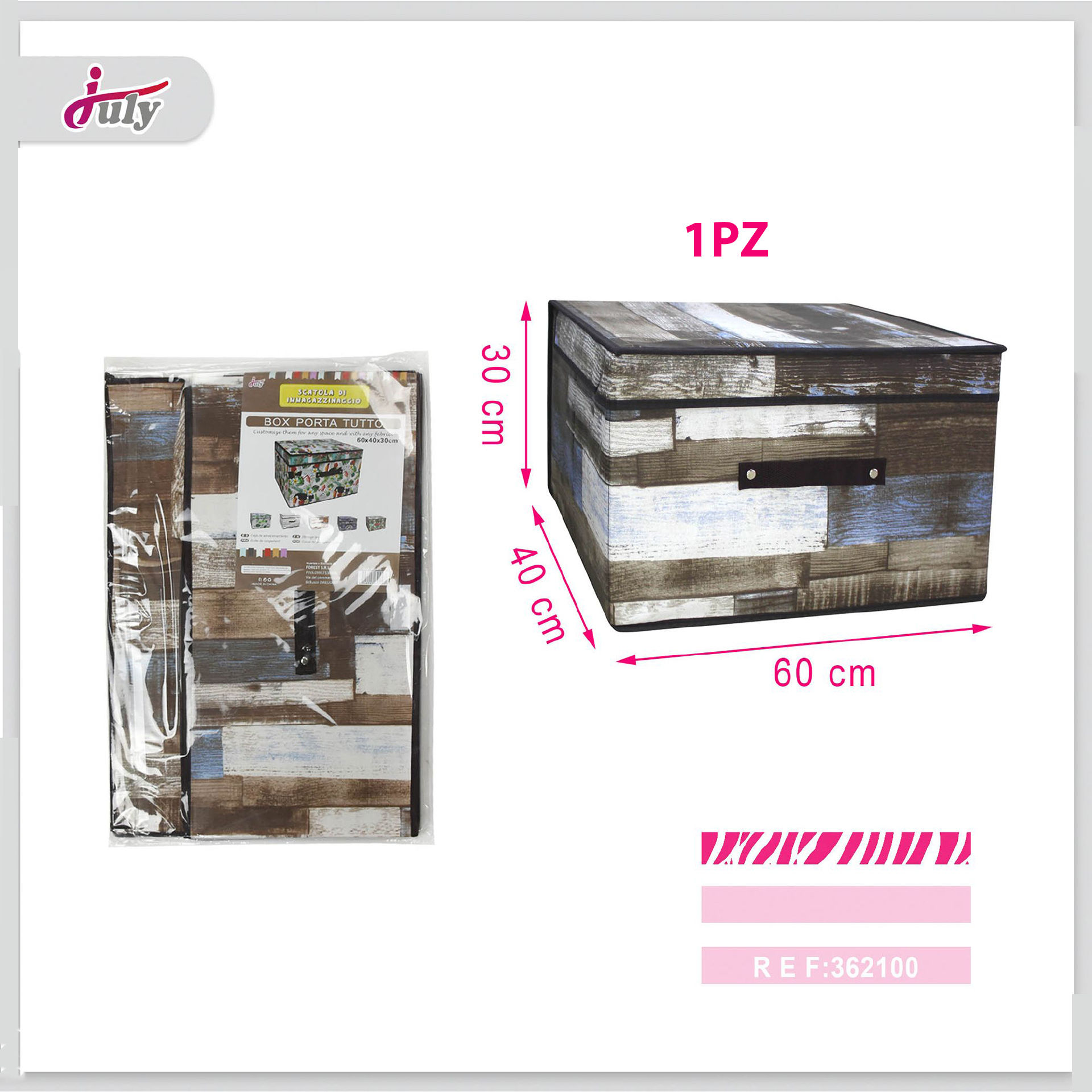SCATOLA DI IMMAGAZZINAGGIO IMPERMEABILE  60*40*30CParty Go