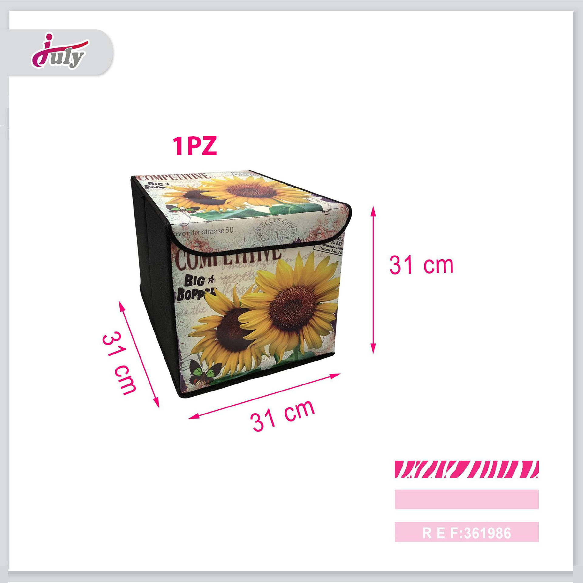 SCATOLA PER ARCHICIAZIONE 31*31*31CMParty Go