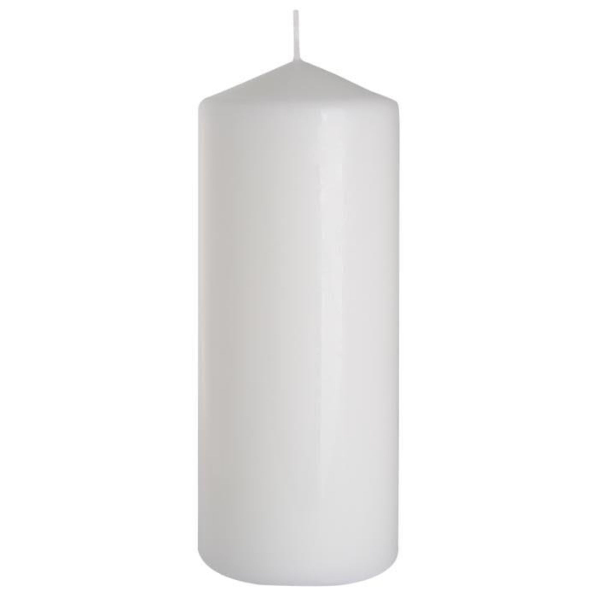 BISPOL CAND. DIAM.7,8X20CM. BIANCO L218