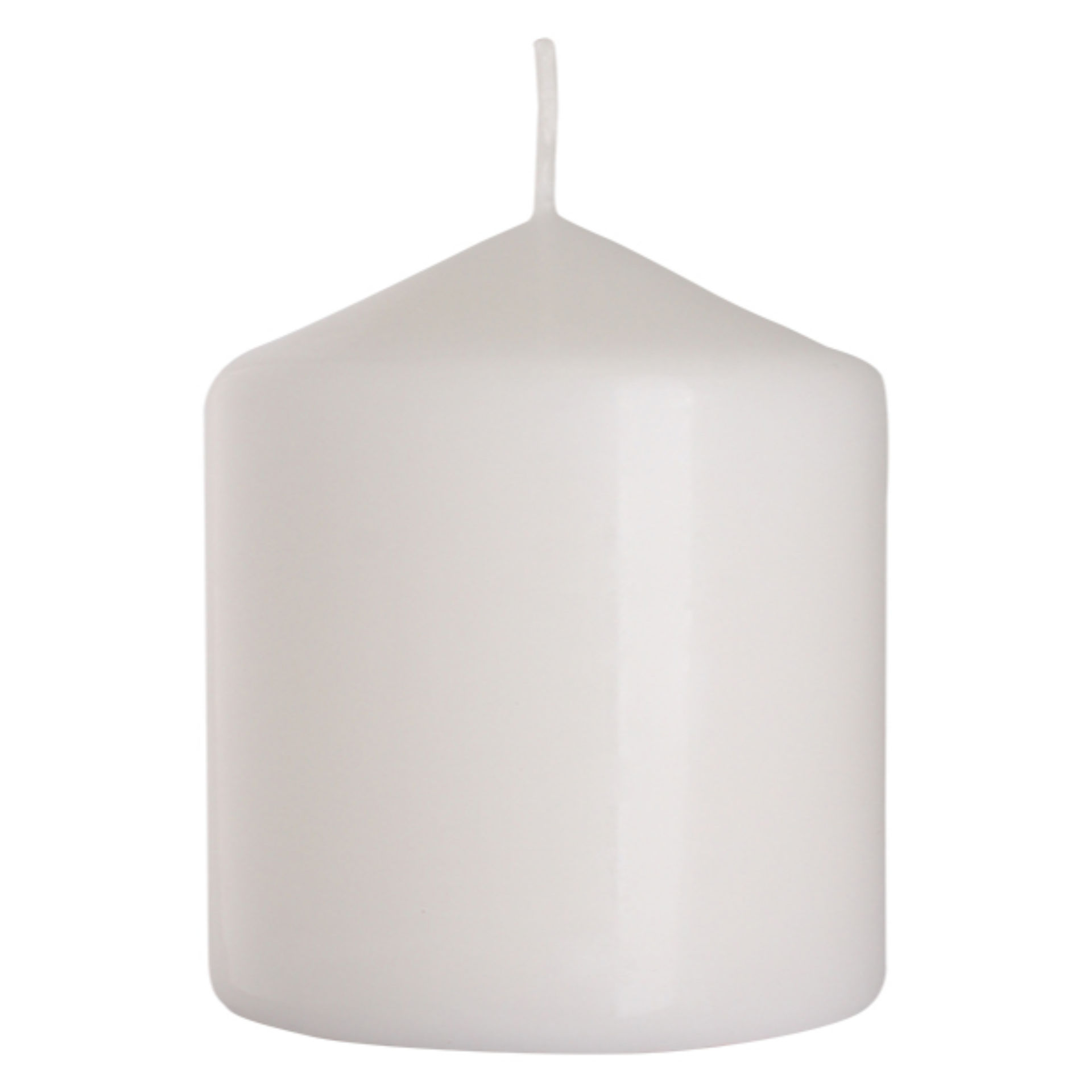 BISPOL CAND. DIAM.7,8X9CM. BIANCO L208