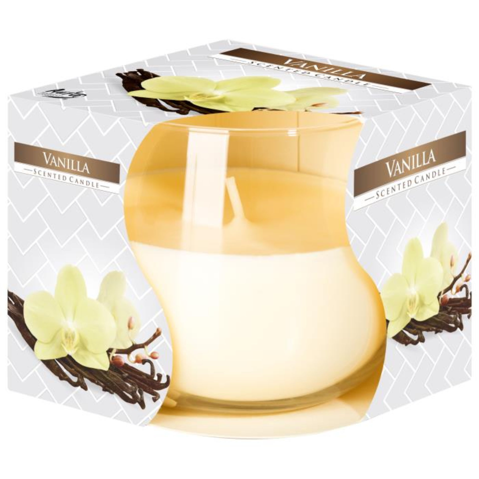 BISPOL CAND.PROFUM.IN VETRO VANIGL. L67