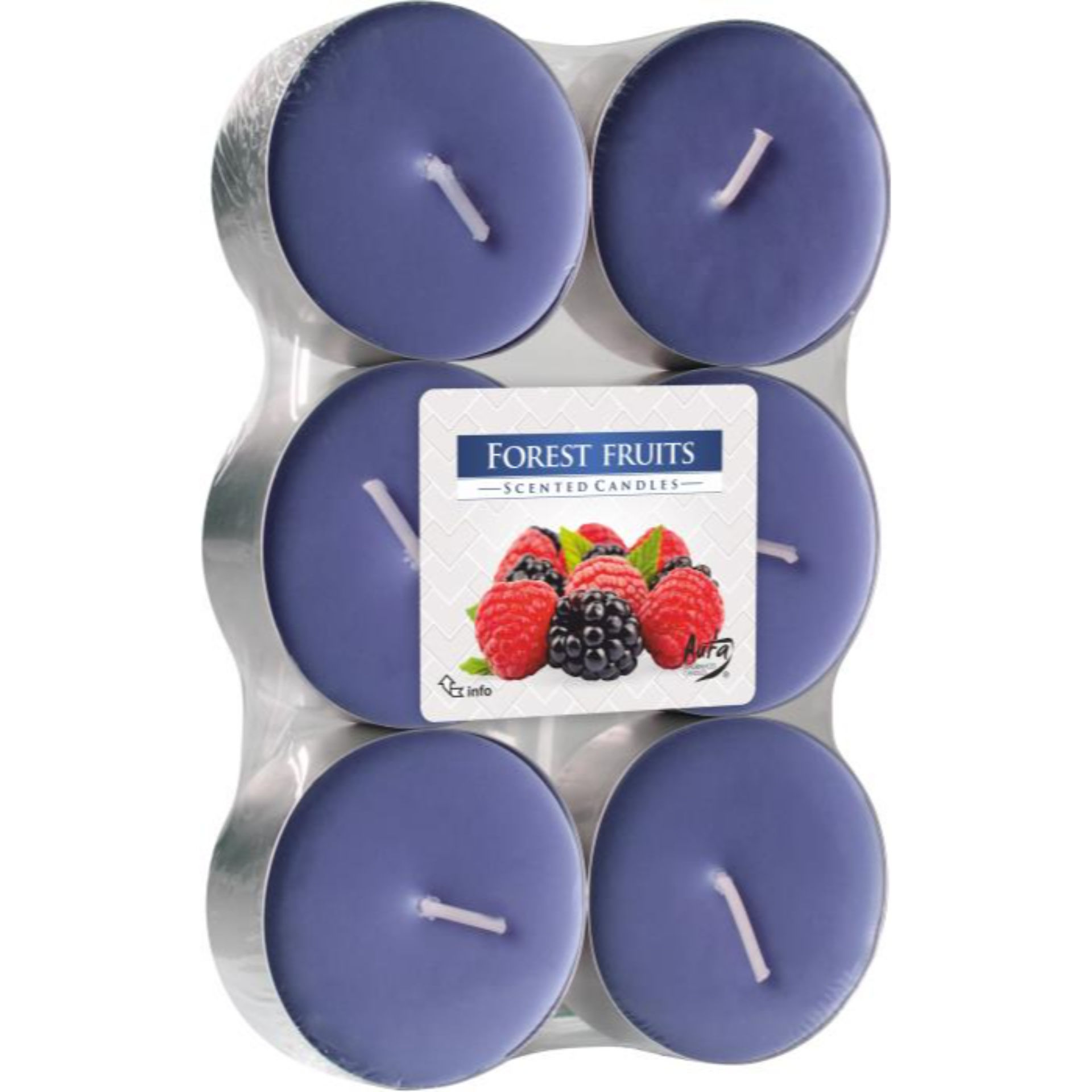 BISPOL TEALIGH. MAXI 6PZ. FR.BOSCO L170