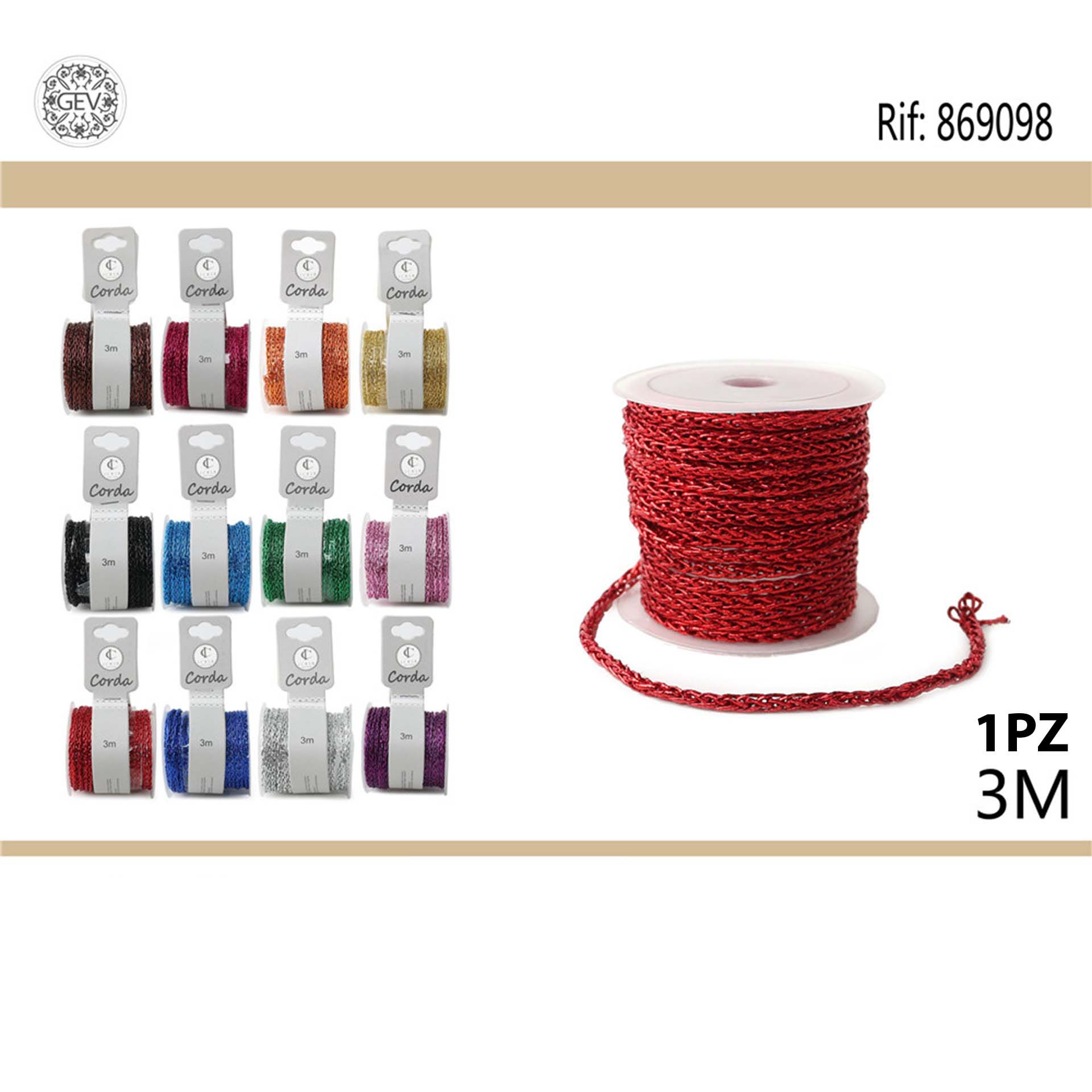 GOMITOLI IN CORDA 3MTGev