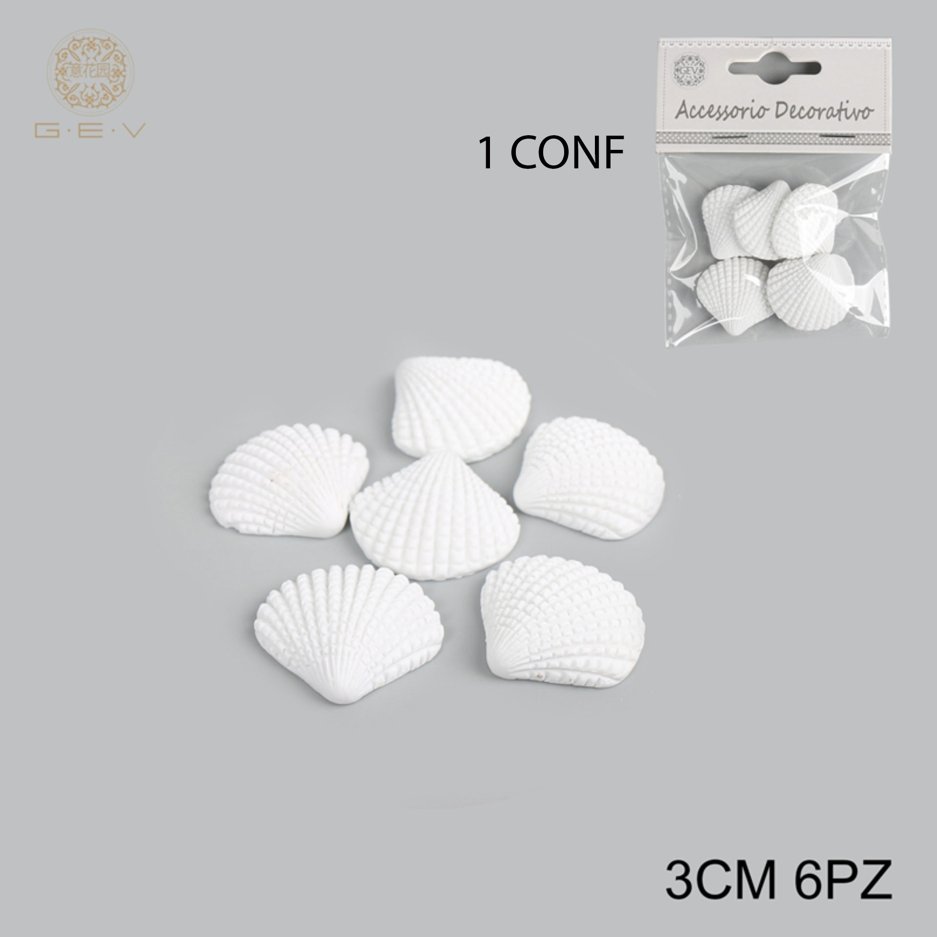 GEV ACCESSORI PER BOMBONIERE 6PZGev