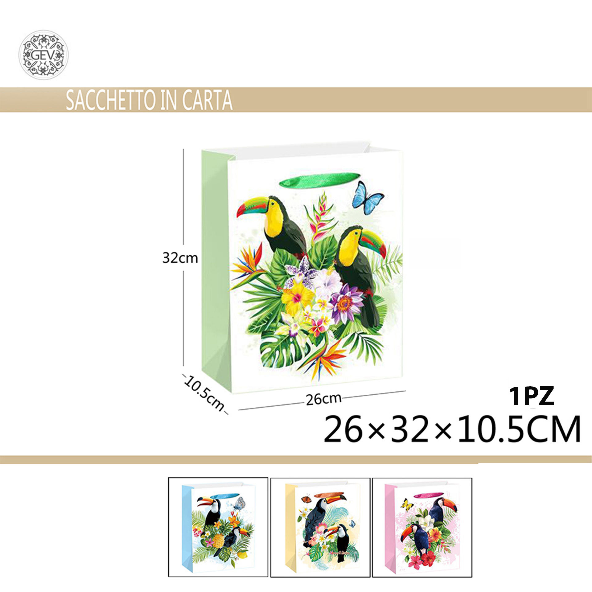 BUSTA REGALO 26*32*10.5CMGev