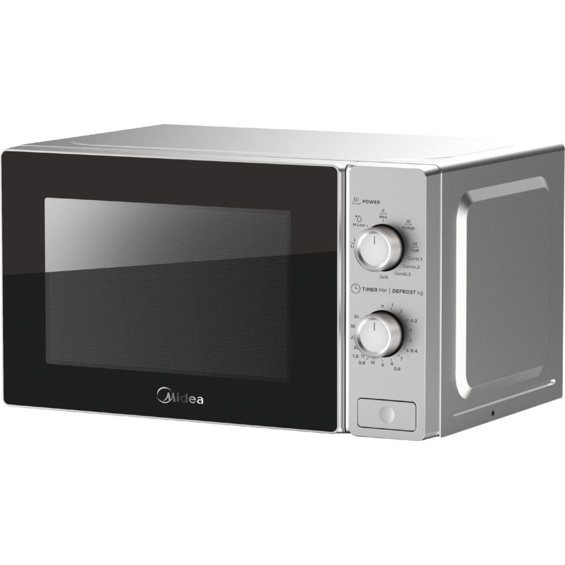 MIDEA FORNO A MICROONDE DA 20 L SILVER 700W DIAMETRO PIATTO 255mm