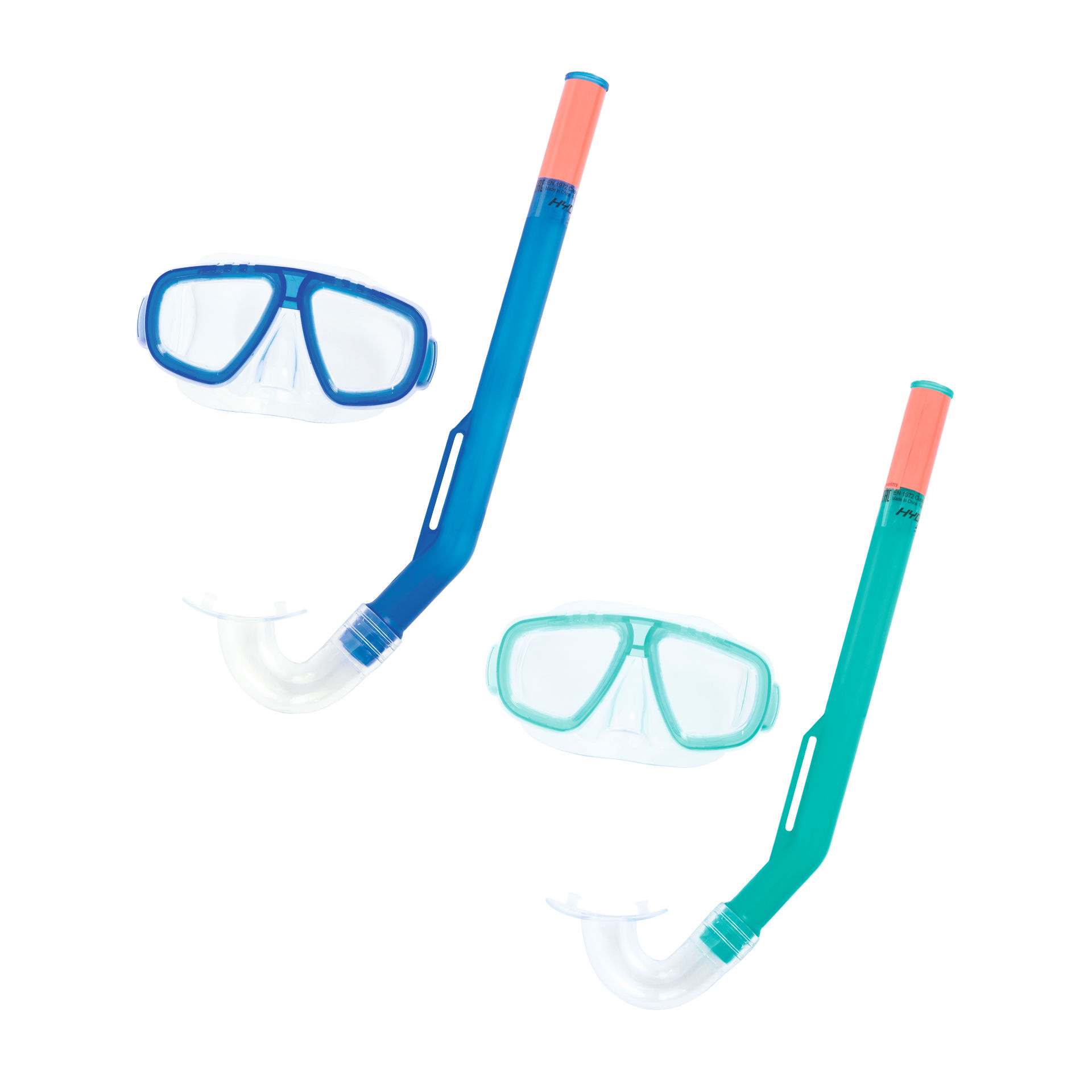 SET FUN SNORKEL,3-6 ANNI, 2 COLORI