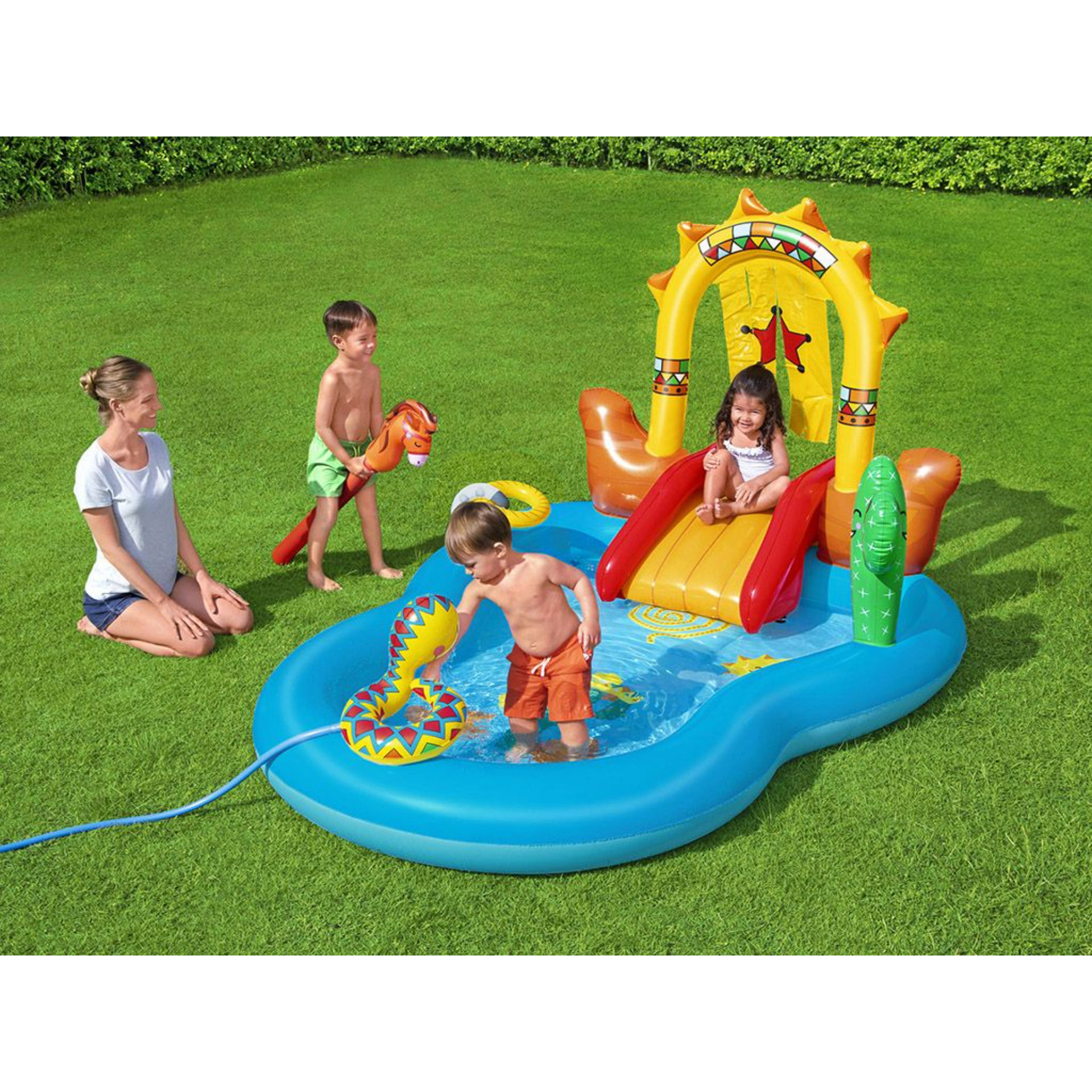 BESTWAY 2.64M X 1.88M X 1.40M PLAY CENTER SELVAGGIO WESTBestway