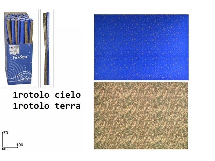 BIS ROTOLO CARTA ROCCIA/CIELO 70*100Due Esse