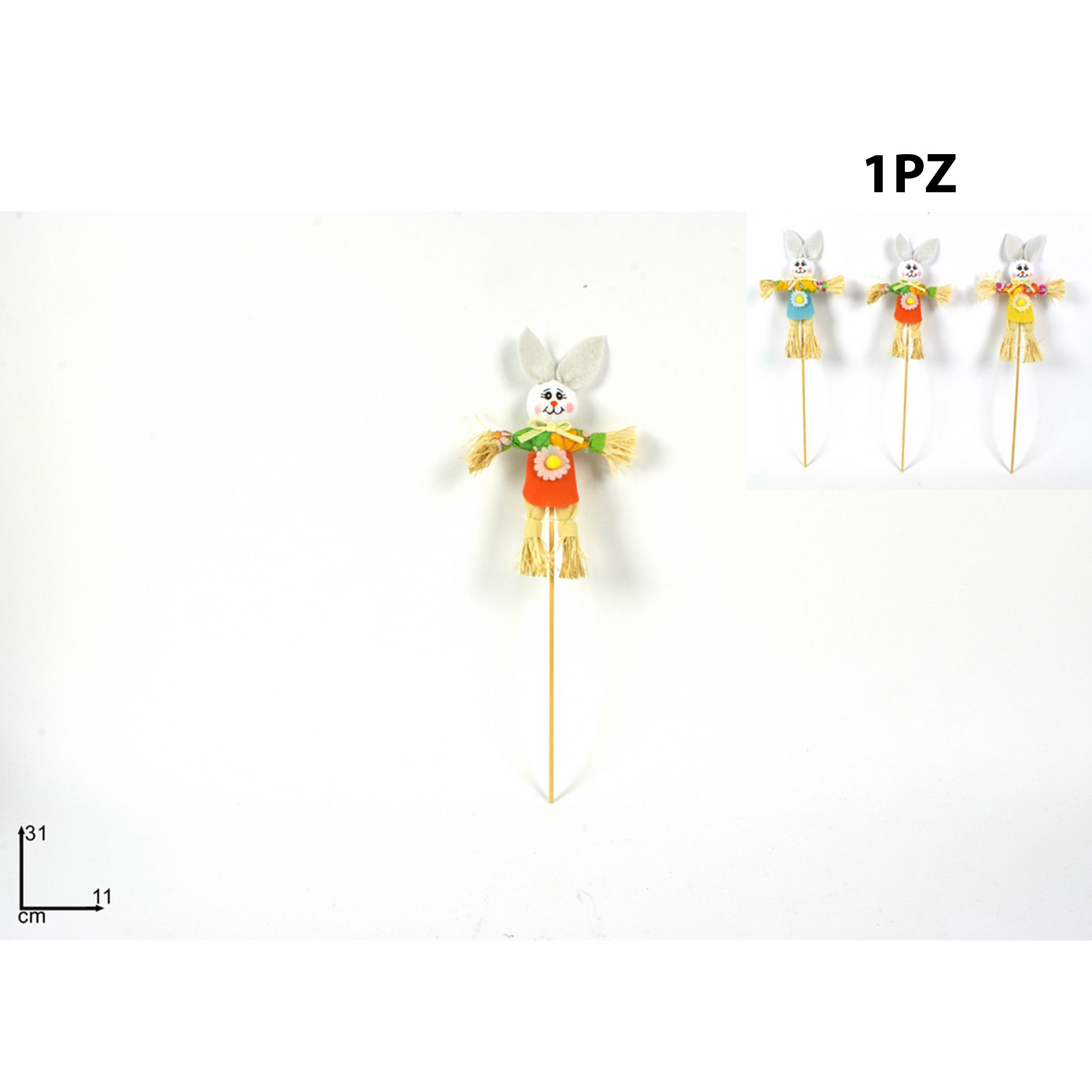 SPILLONE CONIGLIO SPAVENTAPASSERI ASS ART. KH1706Due Esse