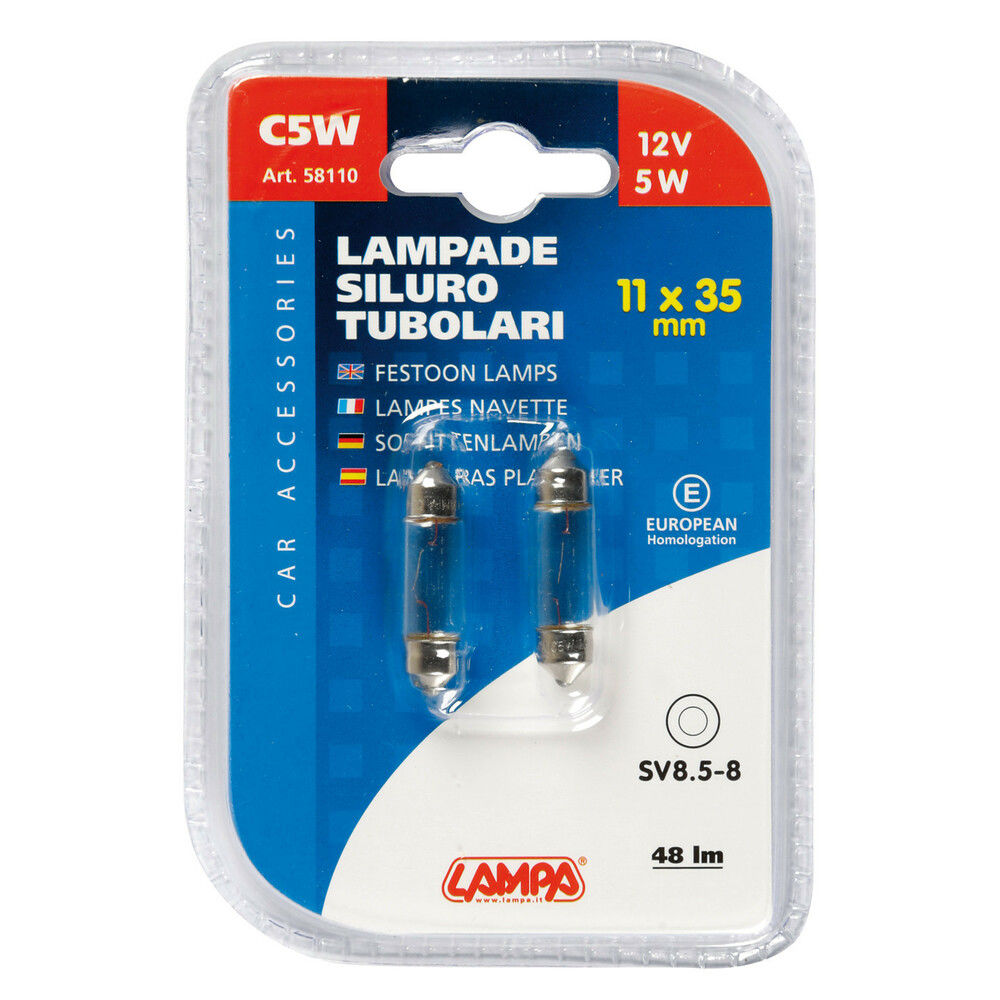 CP.LAMP.TUBOL. C5W  5W SV8,5Lampa