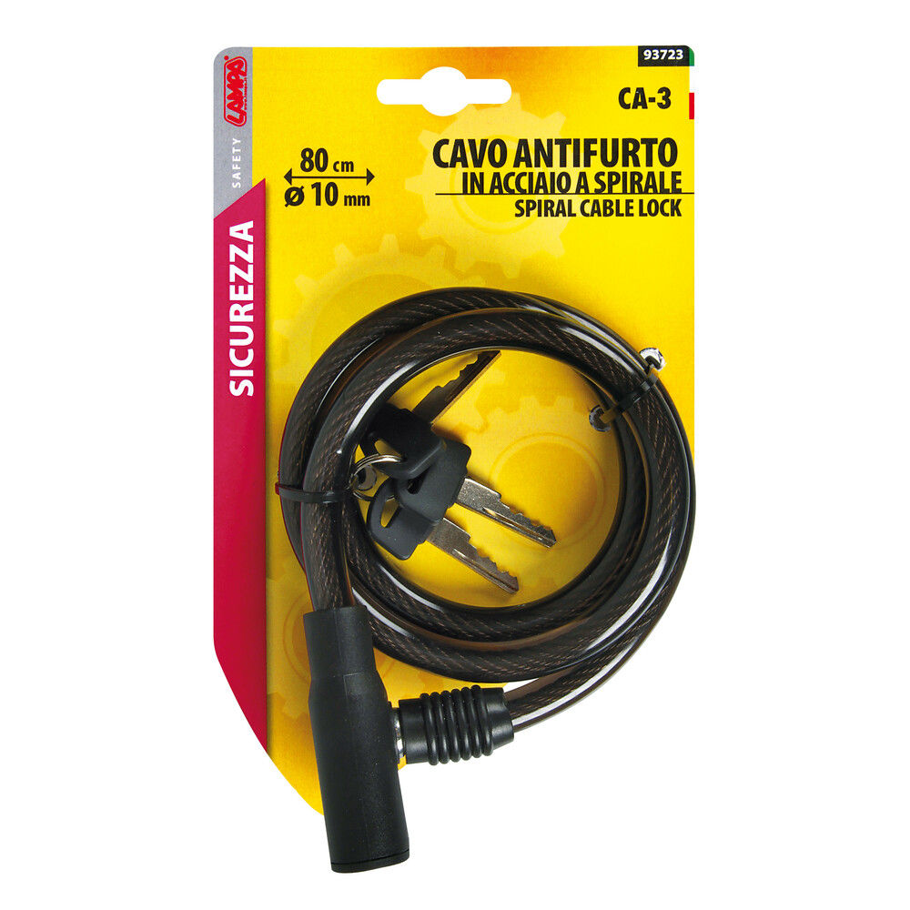 CAVO ANTIFURTO CA-3 CM80 MM10Lampa