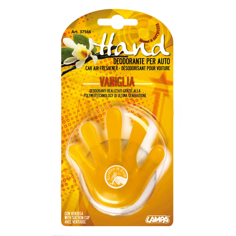 PROFUMATORE  HAND  FRAGRANZA  VANIGLIALampa