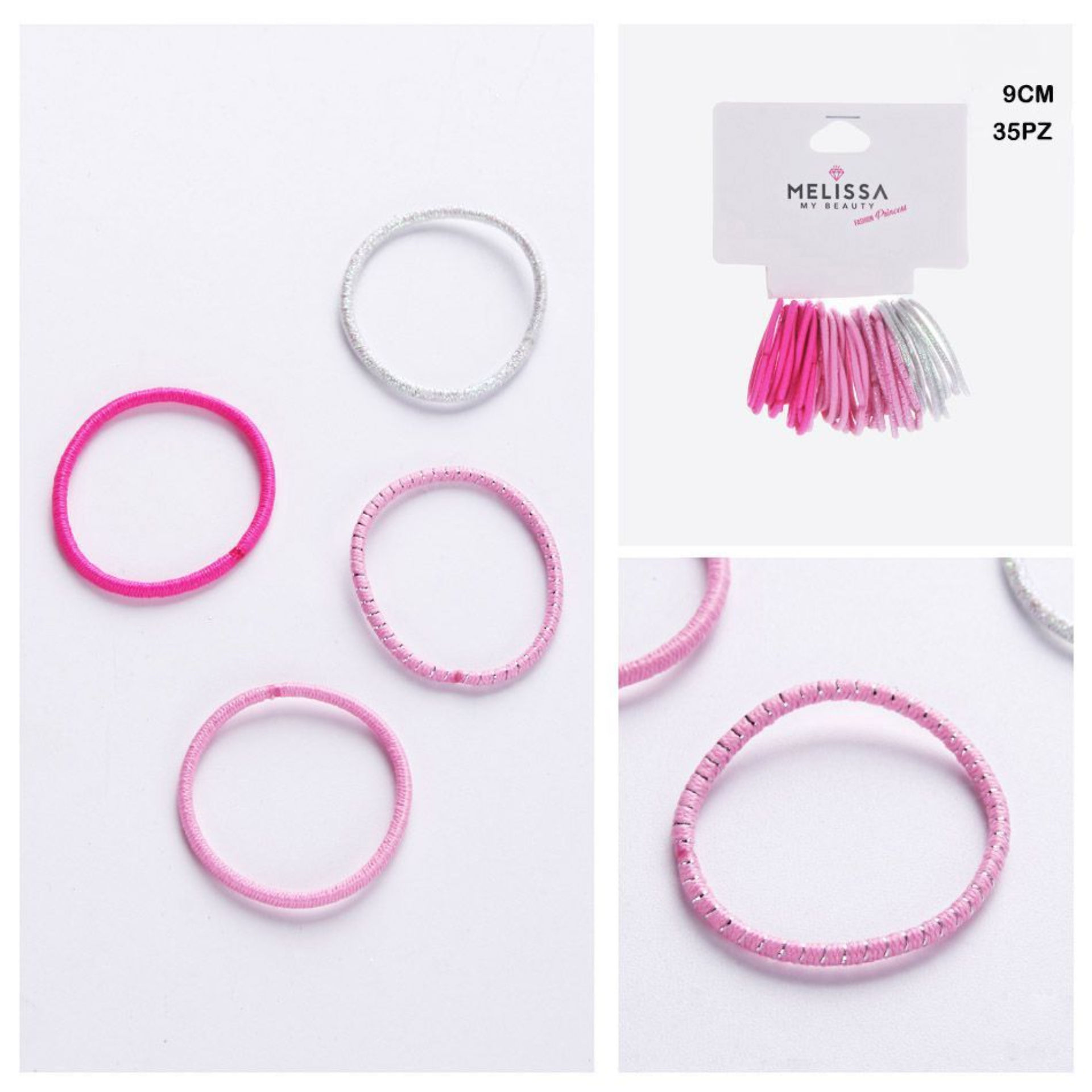 ACCESSORI CAPELLI 9CM 35PZMelissa