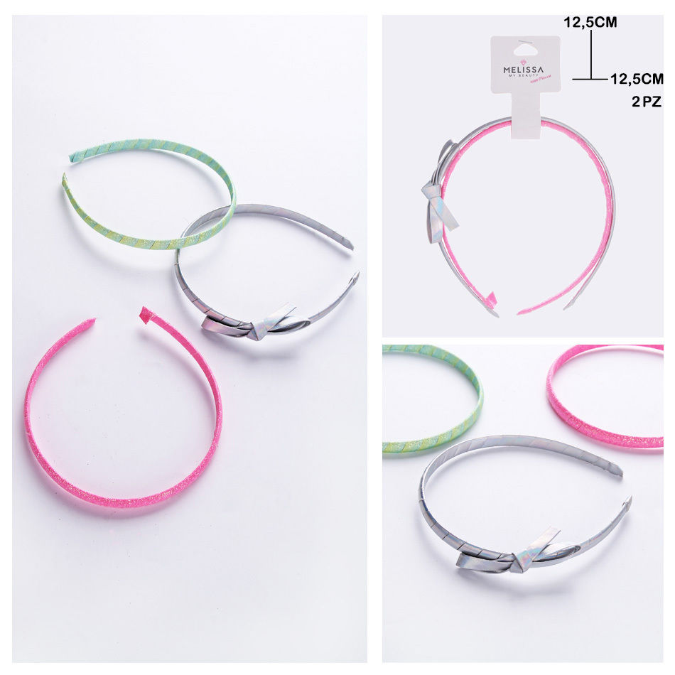 CERCHIETTO CAPELLI 12.5X12.5CM 2PZMelissa