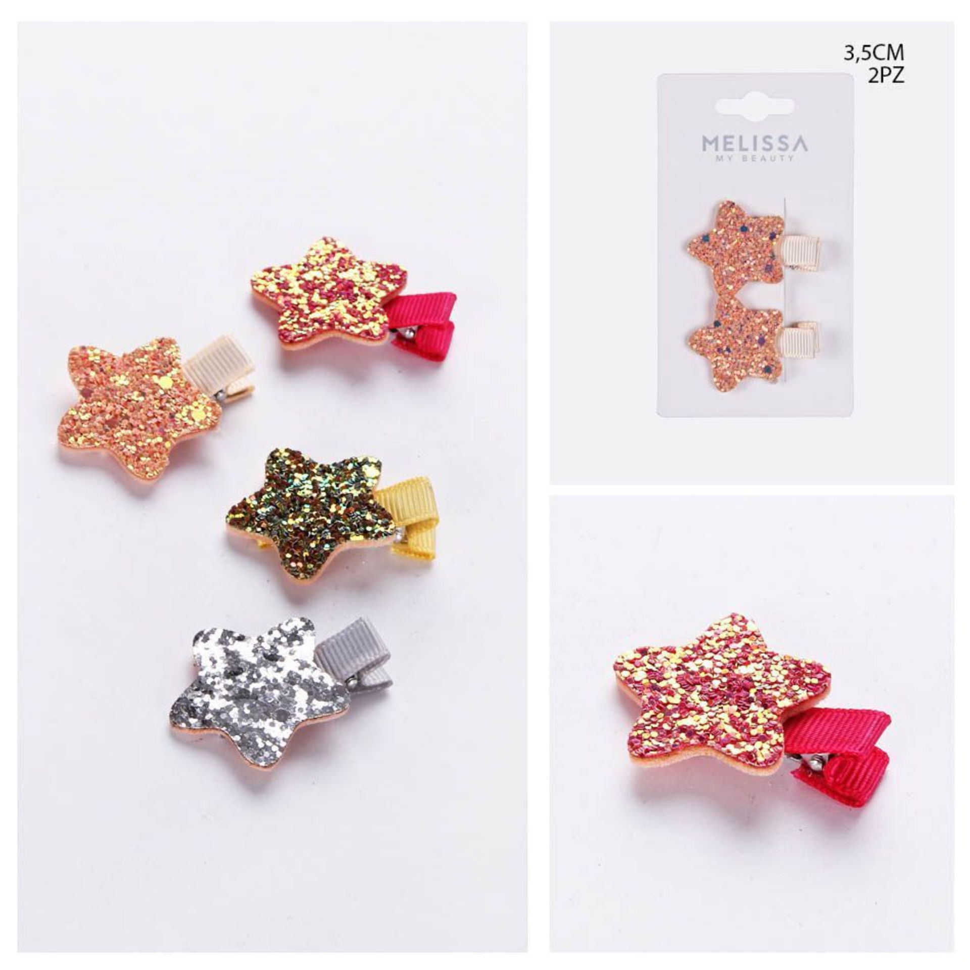 CLIP CAPELLI 3.5CM 2PZMelissa