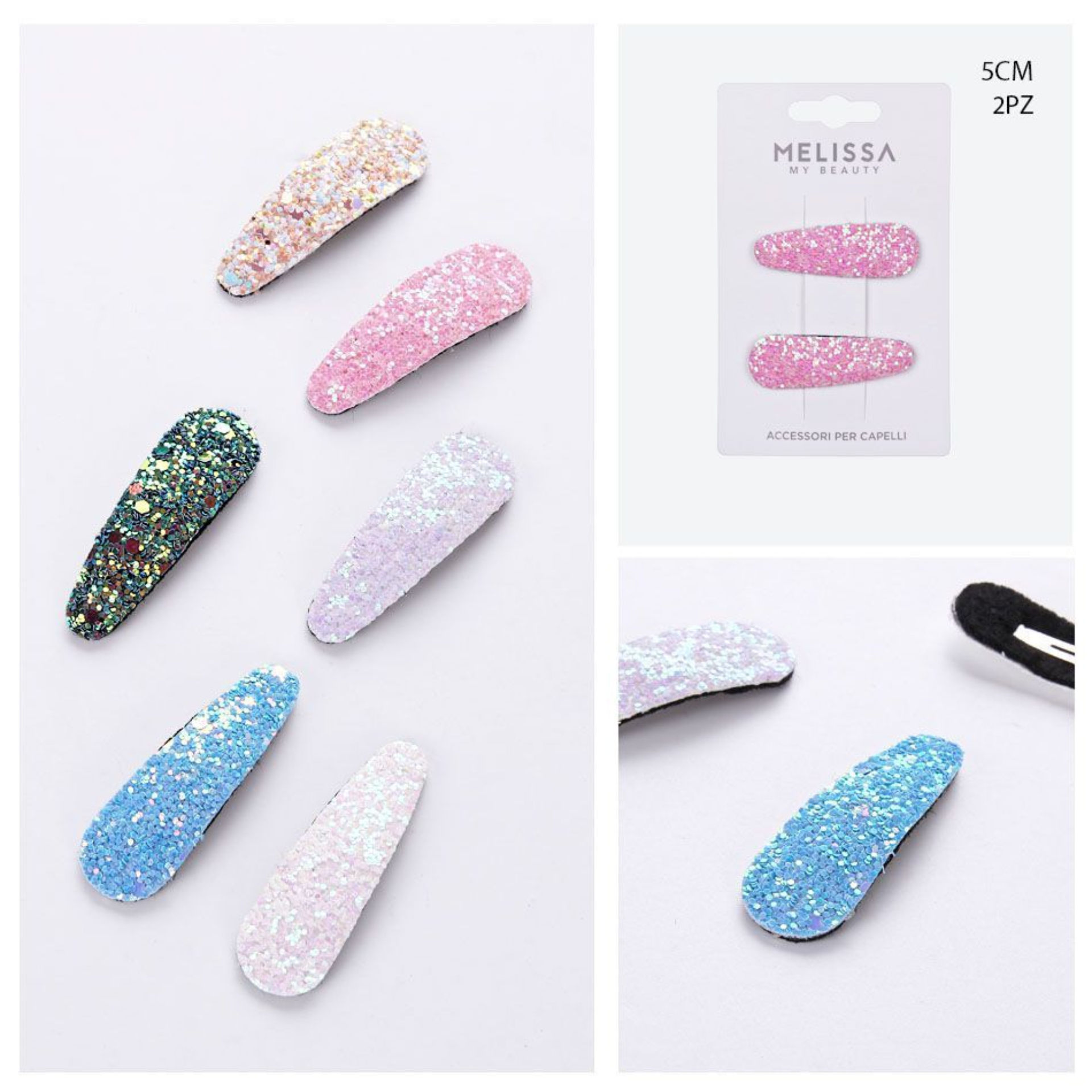 CLIP CAPELLI 5CM 2PZMelissa