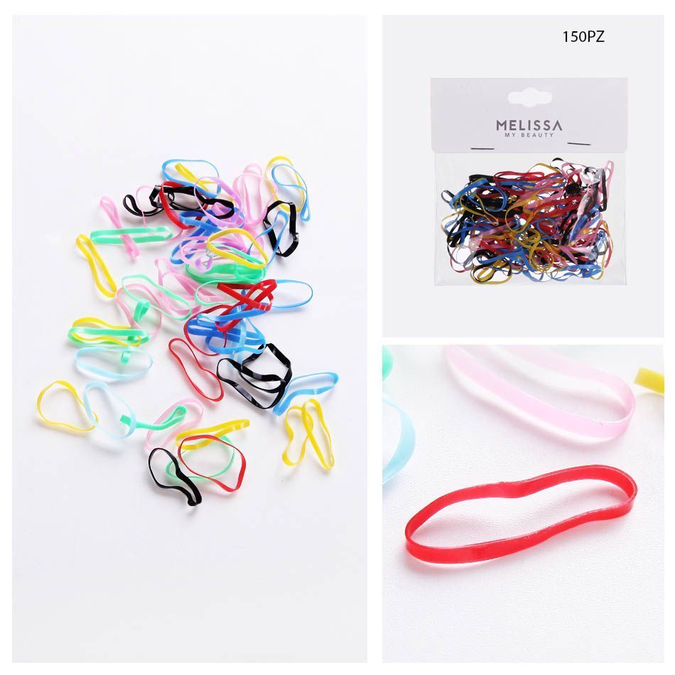 ELASTICI CAPELLI 150PZ ASS.Melissa