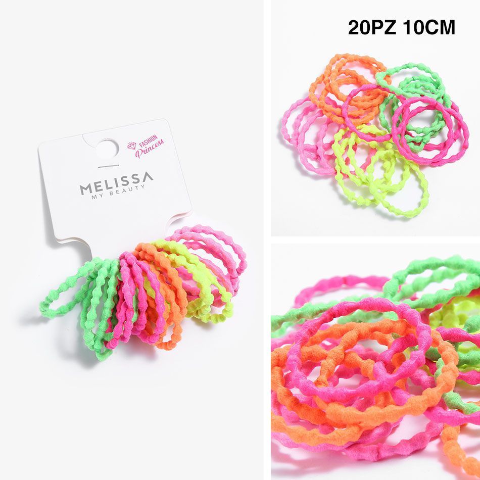 ELASTICO CAPELLI 10CM 20PZMelissa