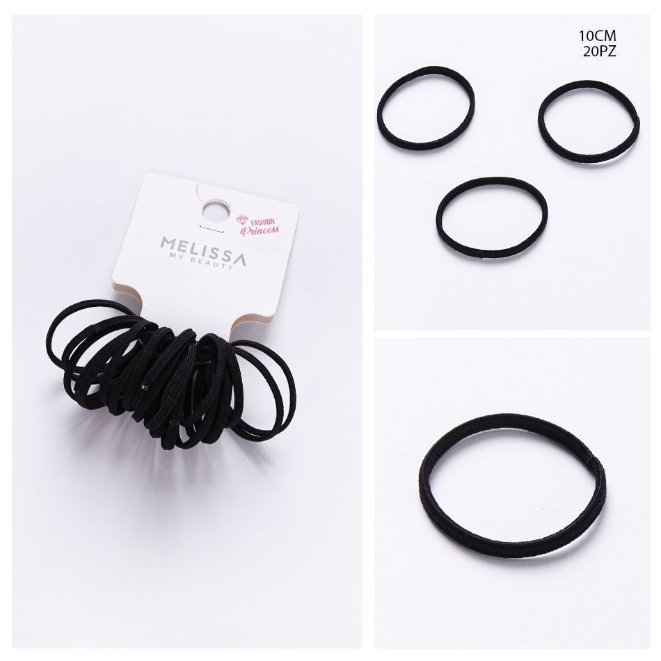 ELASTICO CAPELLI 10CM 20PZMelissa