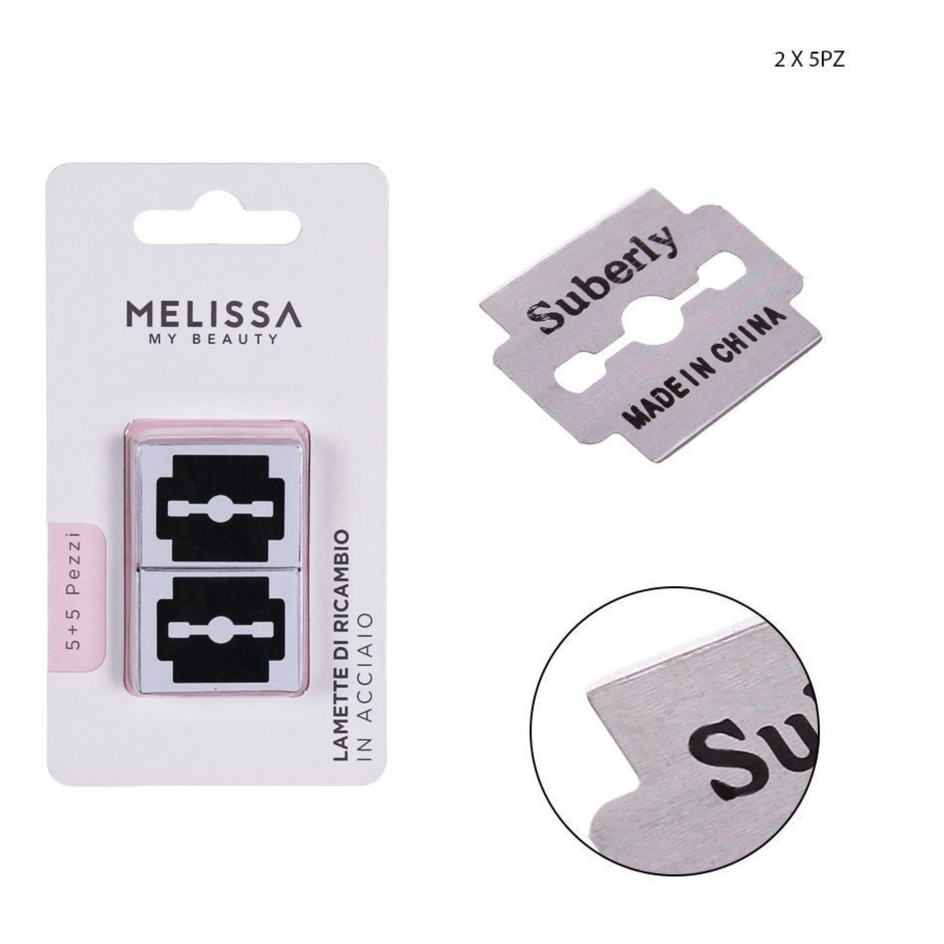 LAMETTE DI RICAMBIO 10PZMelissa