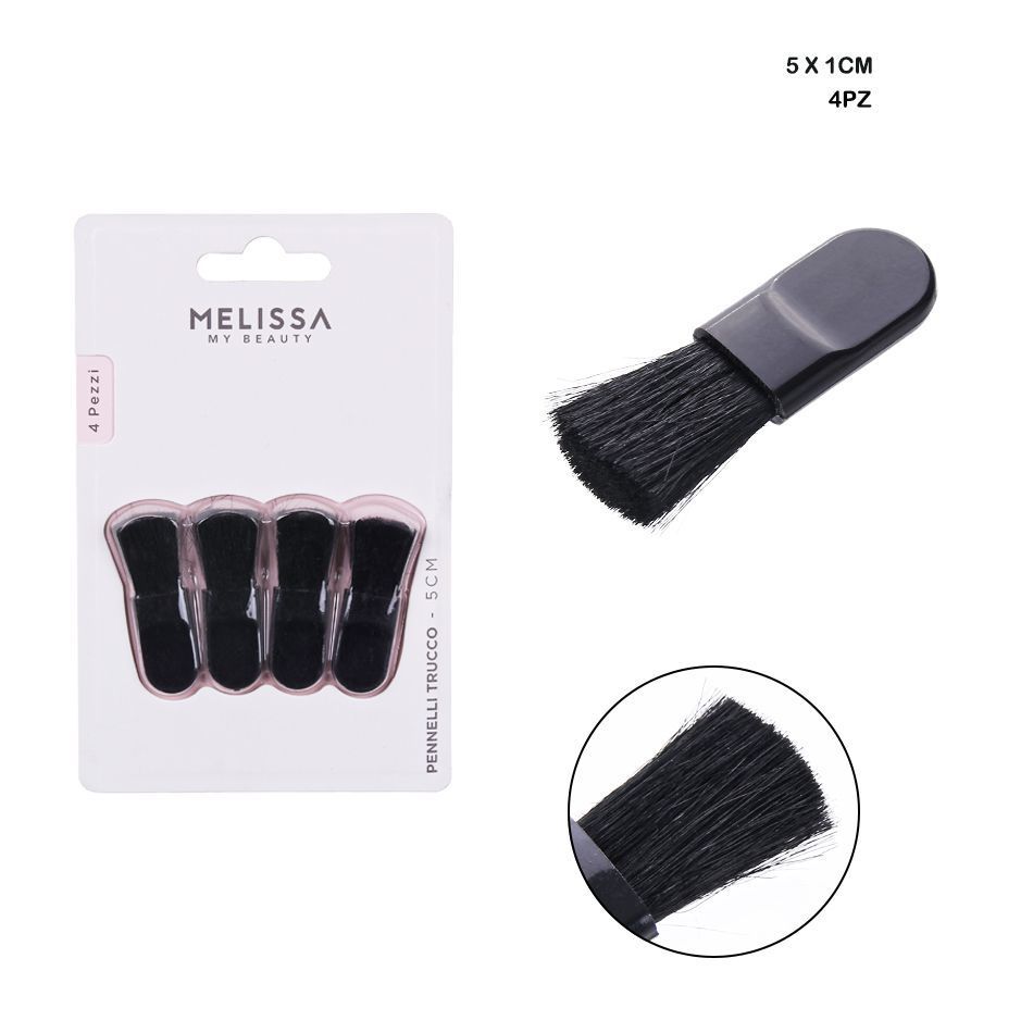 PENNELLO TRUCCO 5X1CM 4PZMelissa