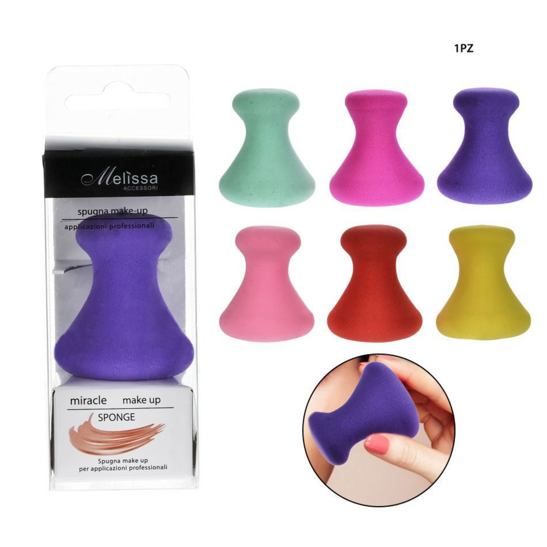 SPUGNA TRUCCO 5CM ASS.Melissa