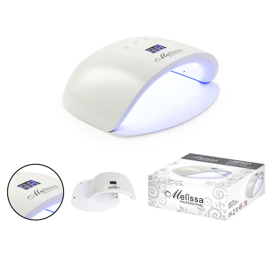 LAMPADA UV/LED 24W 21X20X9,7 INFRAROSSI APR.BIANCOMelissa