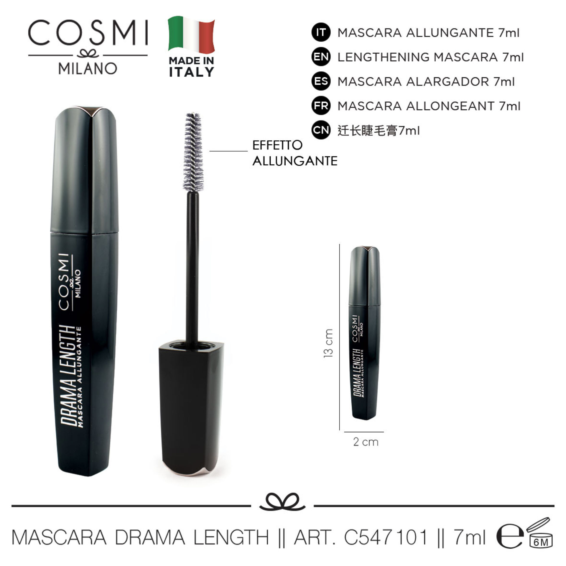 COSMI DRAMA LENGHT MASCARACosmi