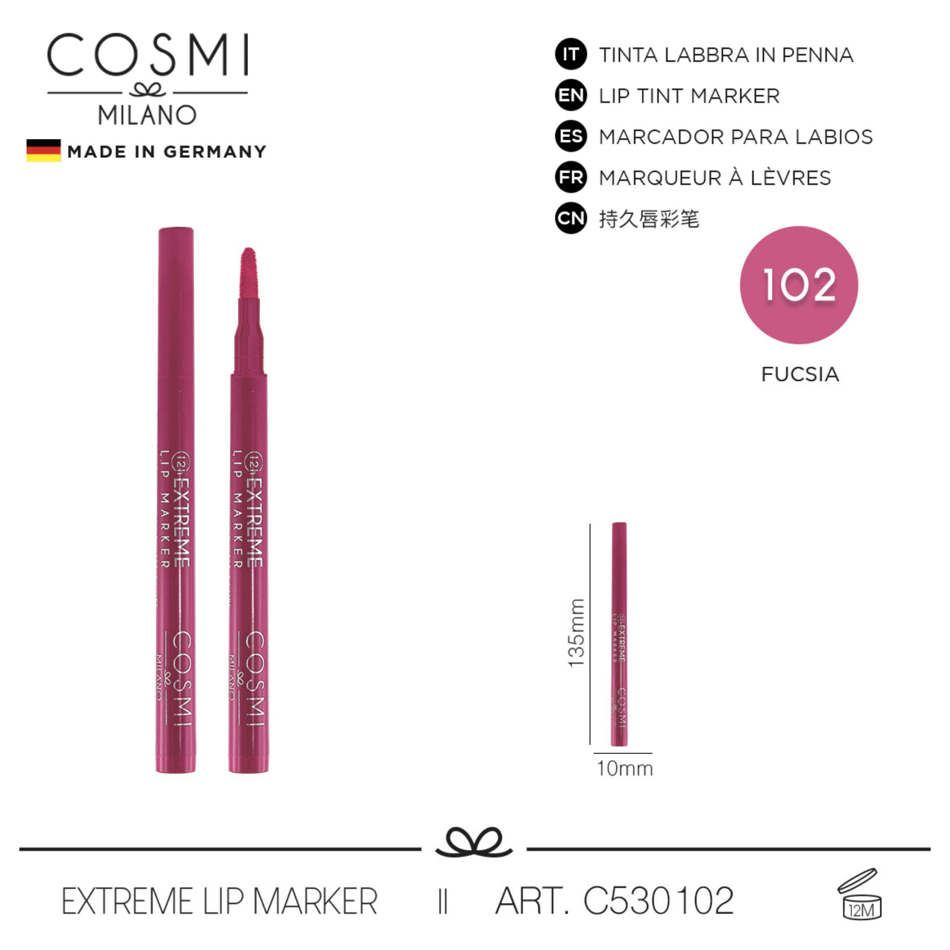 COSMI EXTREME LIP MARKER N.102Cosmi