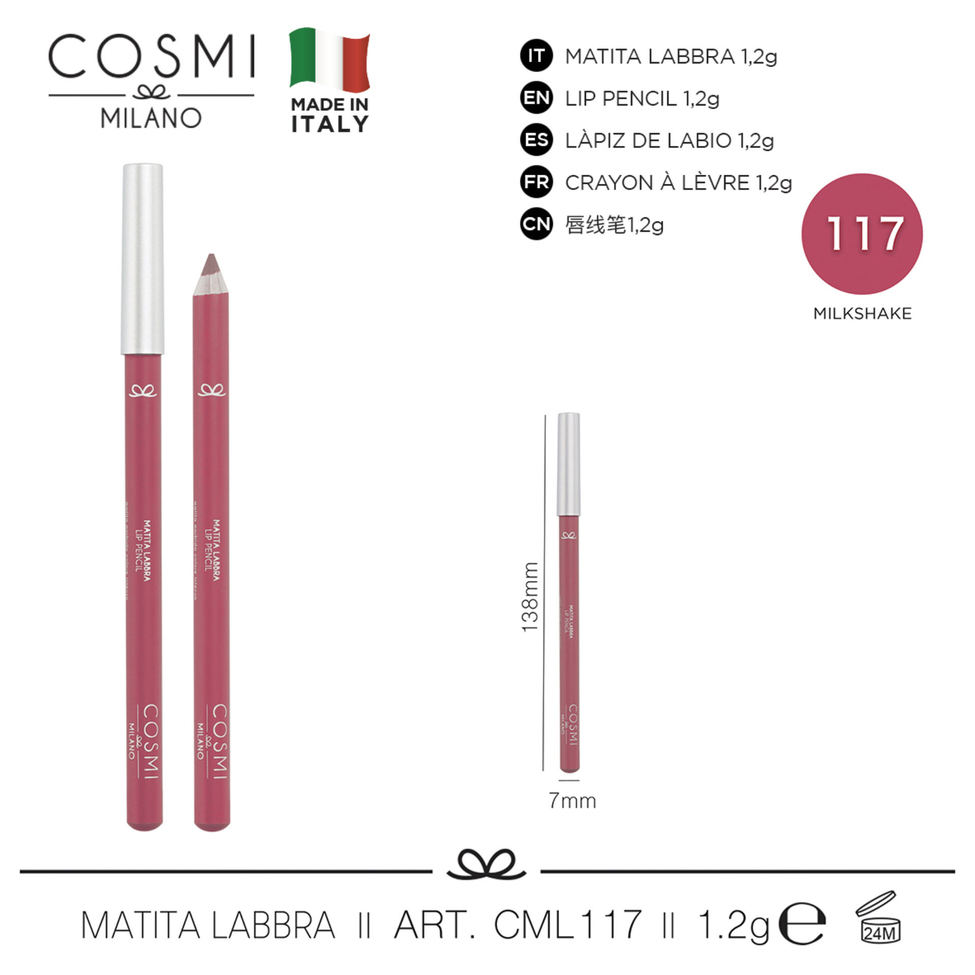 COSMI MATITA LABBRA N.117Cosmi