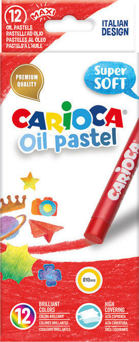 CARIOCA PASTELLI AD OLIO OIL PASTEL 12 PZCarioca
