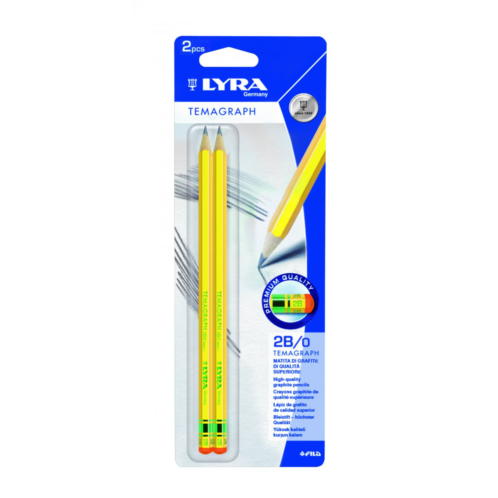 LYRA MATITA TEMAGRAPH PZ. 2 2BLyra