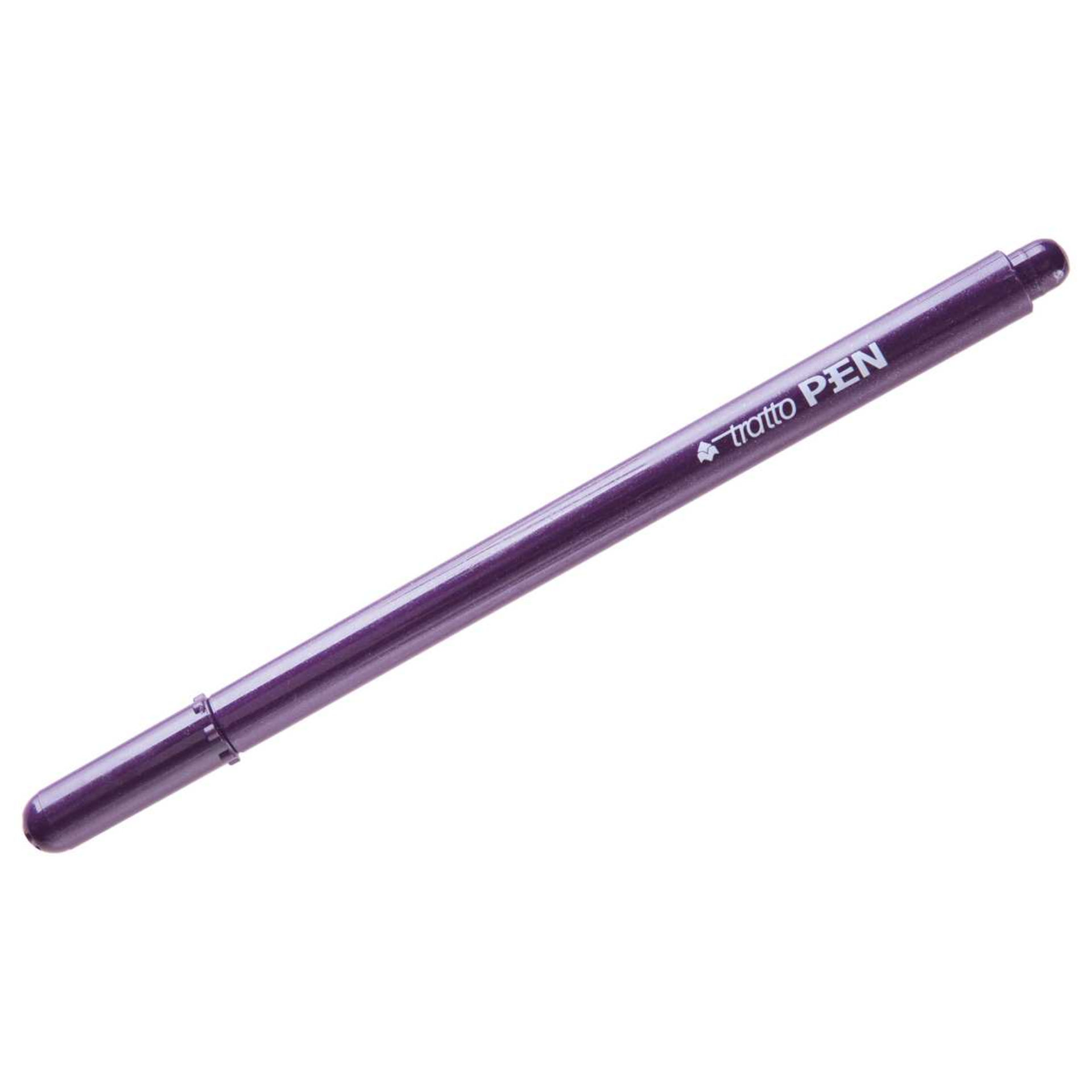 PENNARELLO FILA TRATTO PEN METAL LOOK BORDEAUXFila