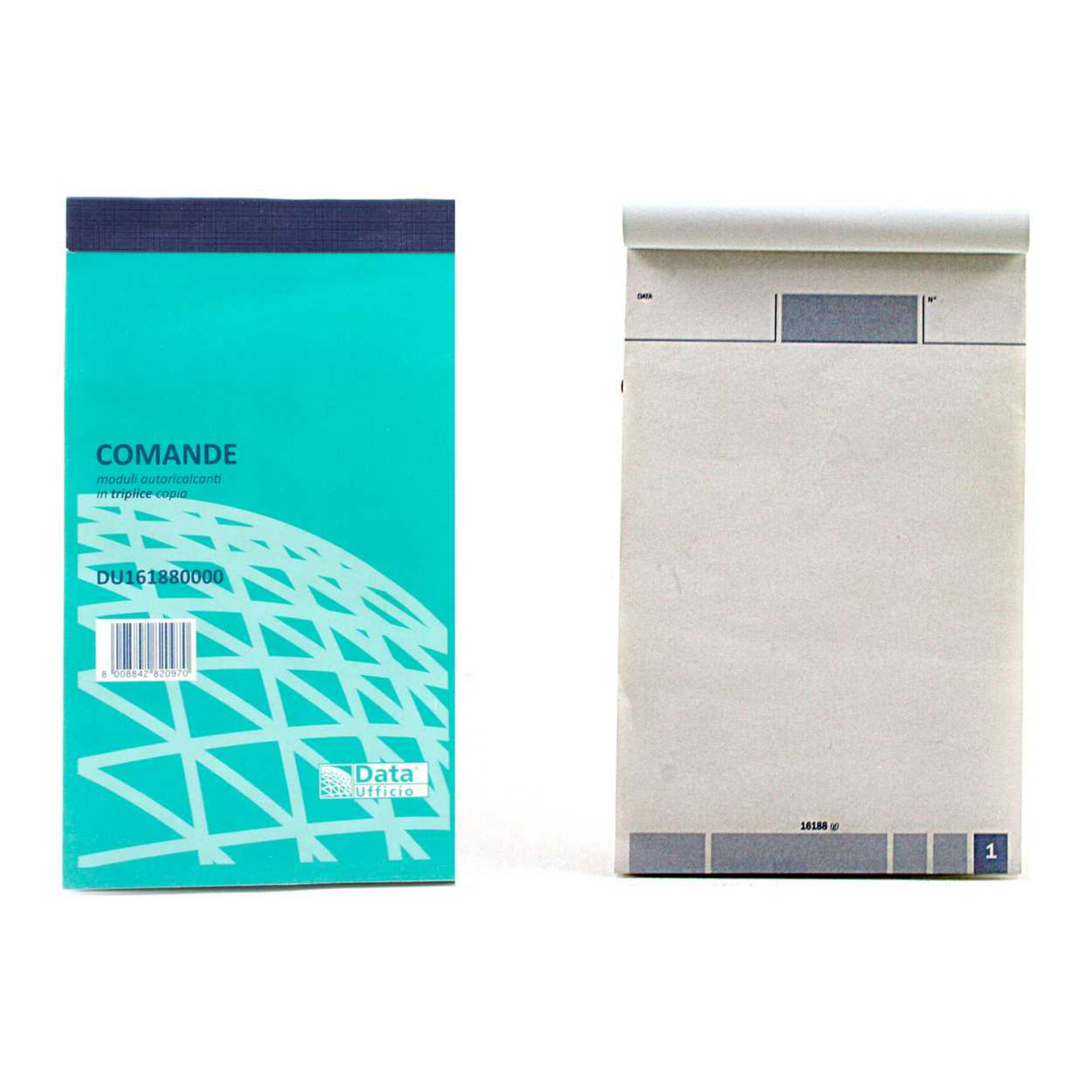 BLOCCO COMANDE 3 COPIE 10 X16           DU16188000Cartoleria