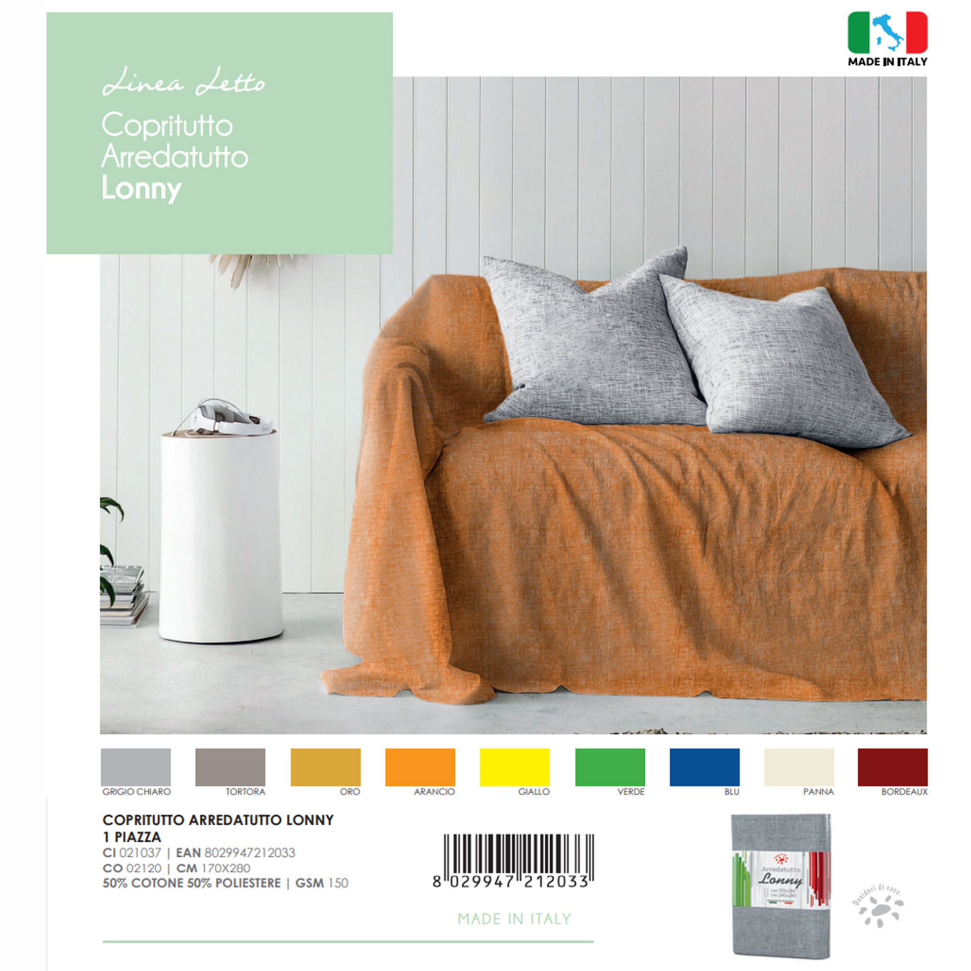 COPRITUTTO ARREDATUTTO LONNY 1PLovely Home