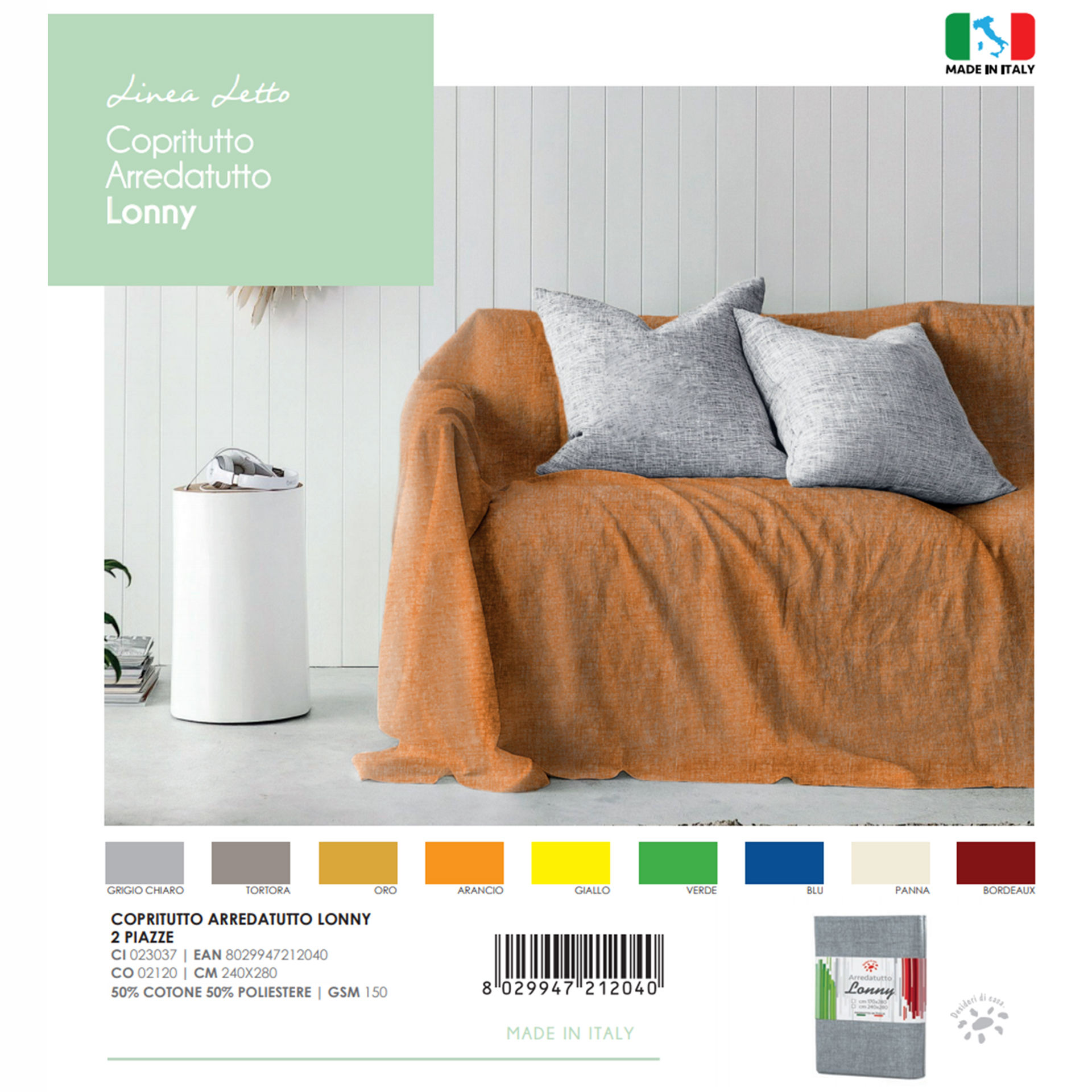 COPRITUTTO ARREDATUTTO LONNY 2PLovely Home