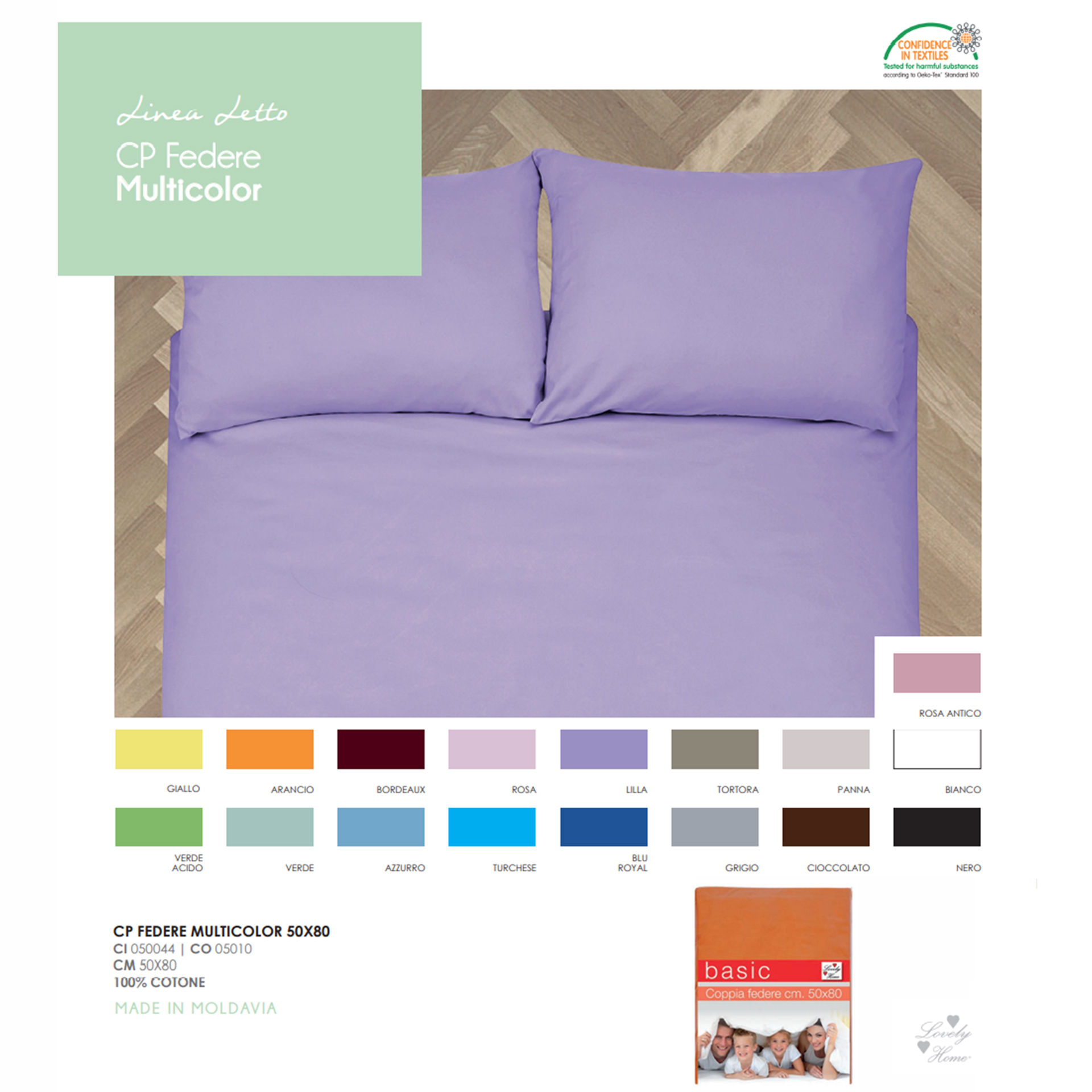 CP FEDERA MULTICOLOR 50*80 VERDELovely Home