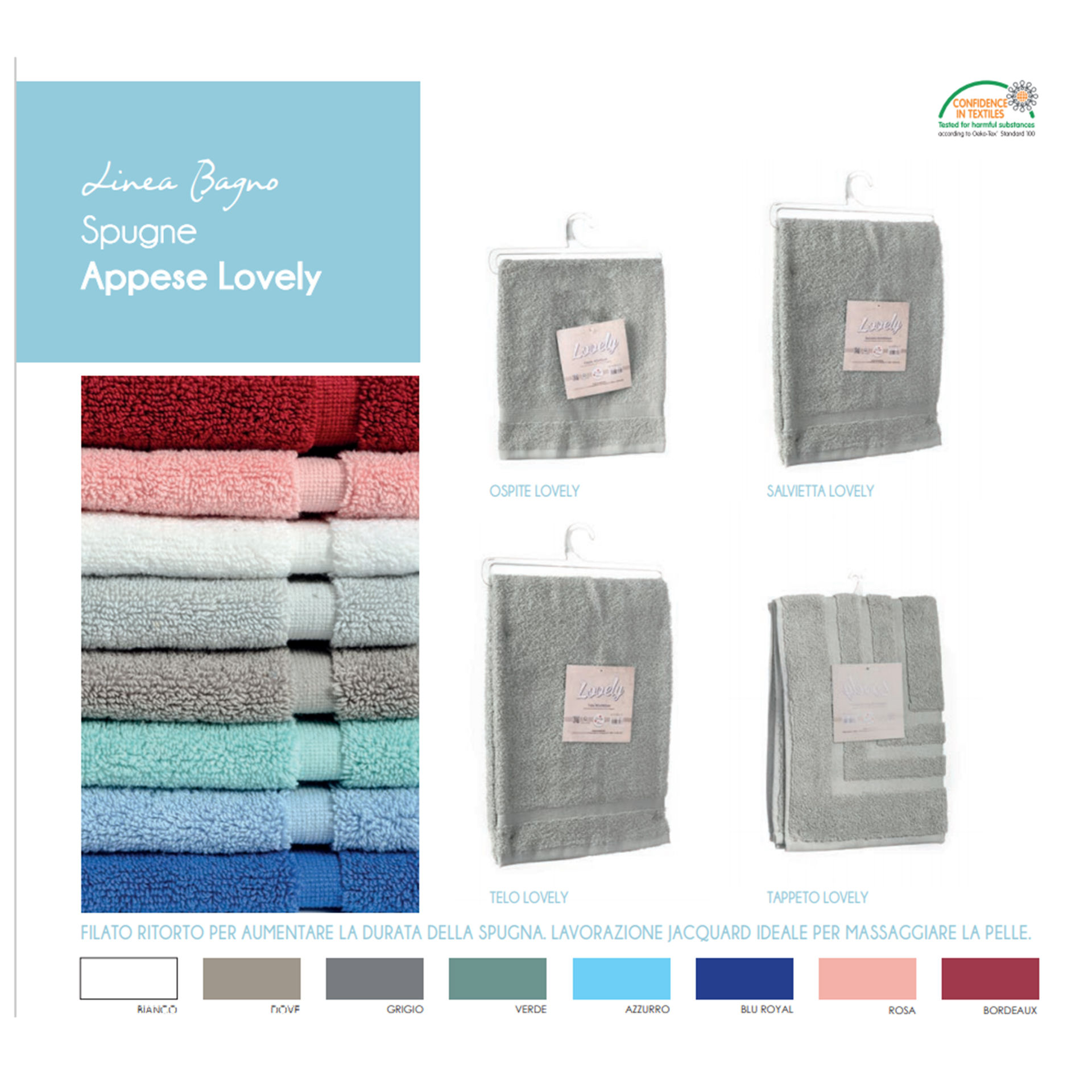 SALVIETTA LOVELY 50*100 BLU ROYALLovely Home