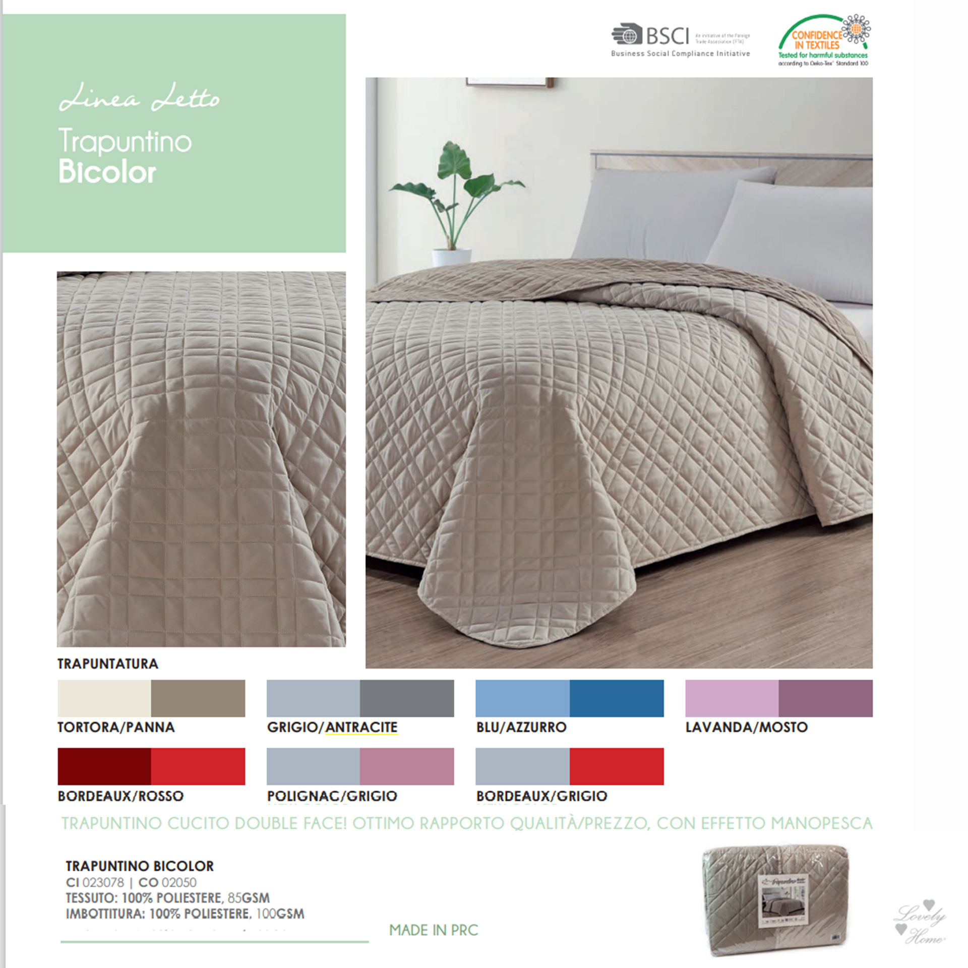 TRAP.INO BICOL  1P GRIGIO/ANTRACITELovely Home