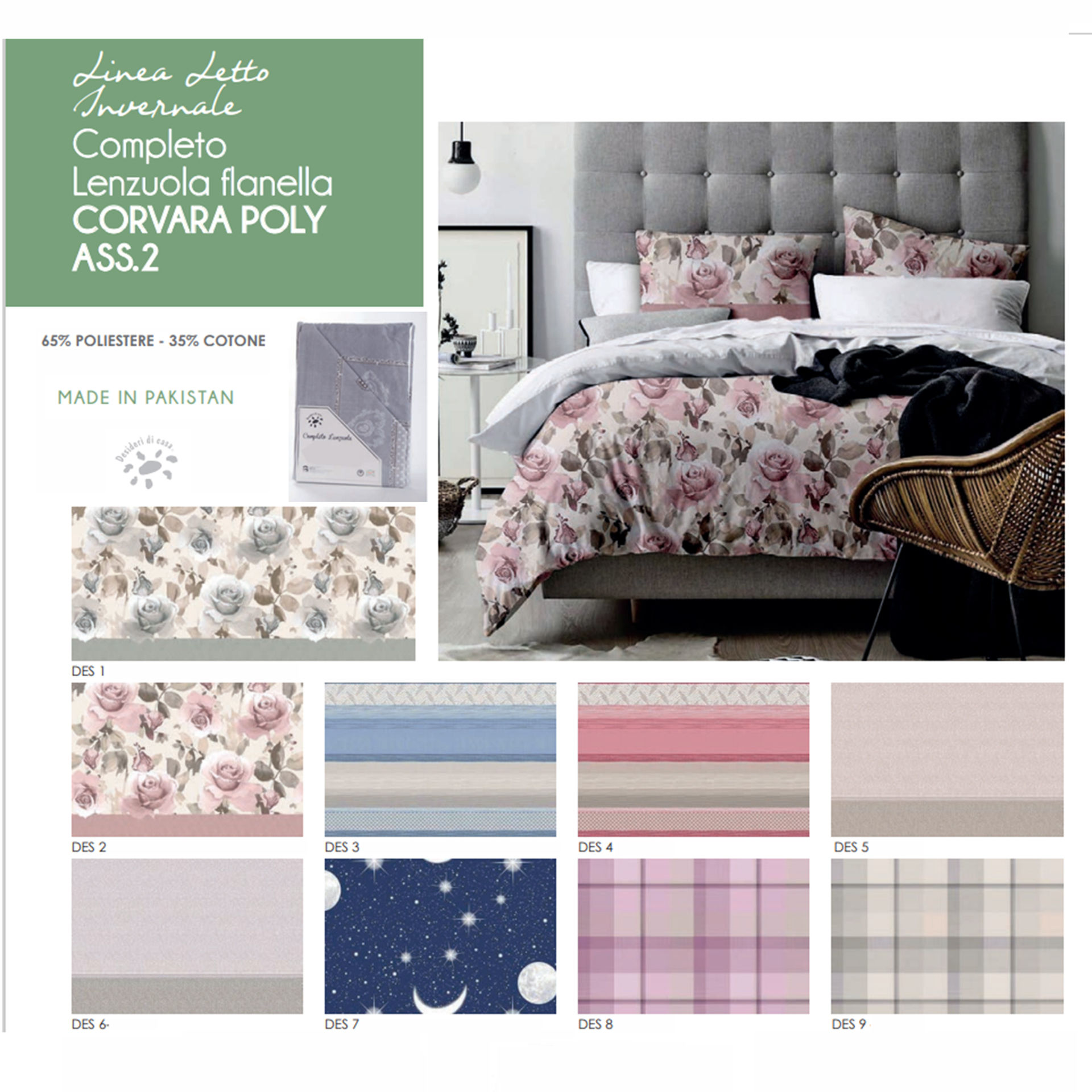 CPL LENZ FLAN CORVARA POLY ASS.2 1P1/2Lovely Home