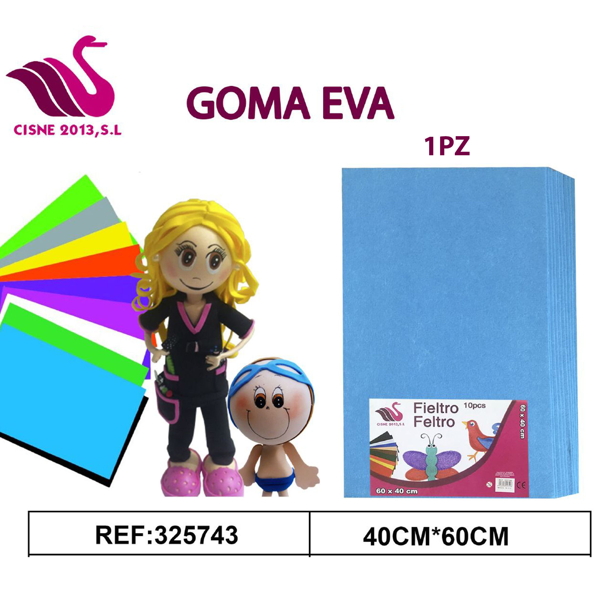 FELTRO AZZURRO 40*60Party Go