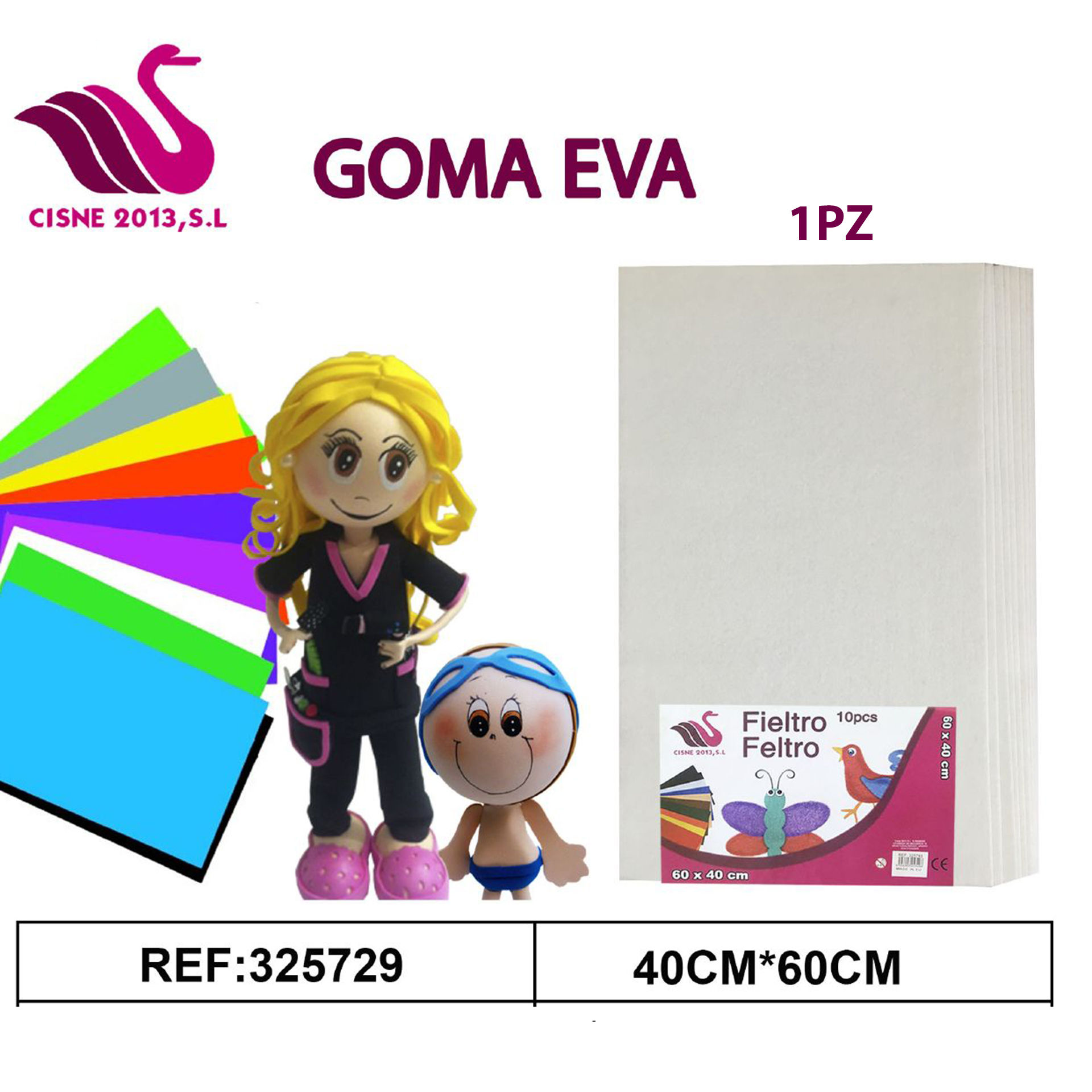 FELTRO BIANCO 40*60Party Go