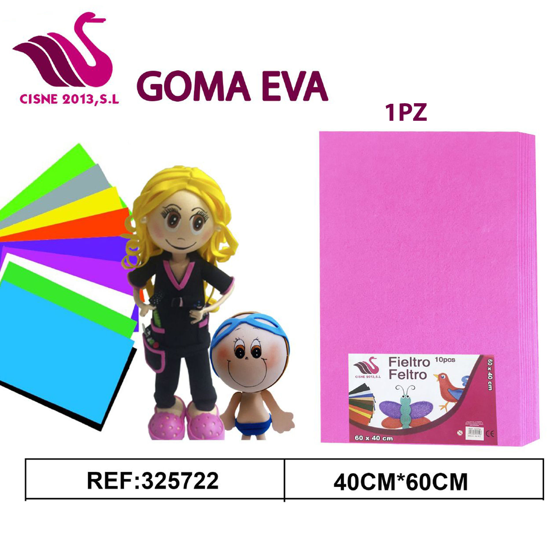 FELTRO ROSA 40*60Party Go