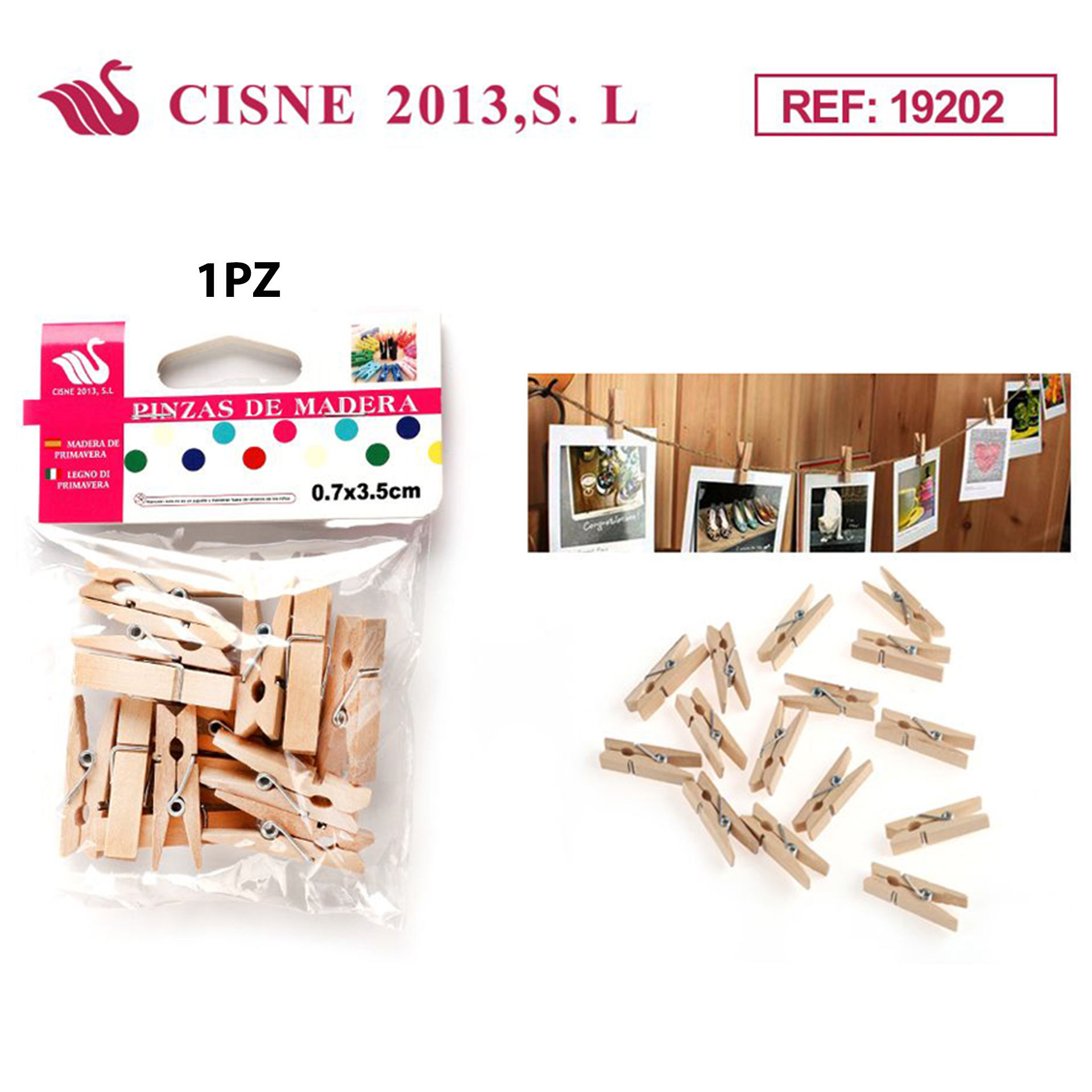 PINZETTE IN LEGNOParty Go