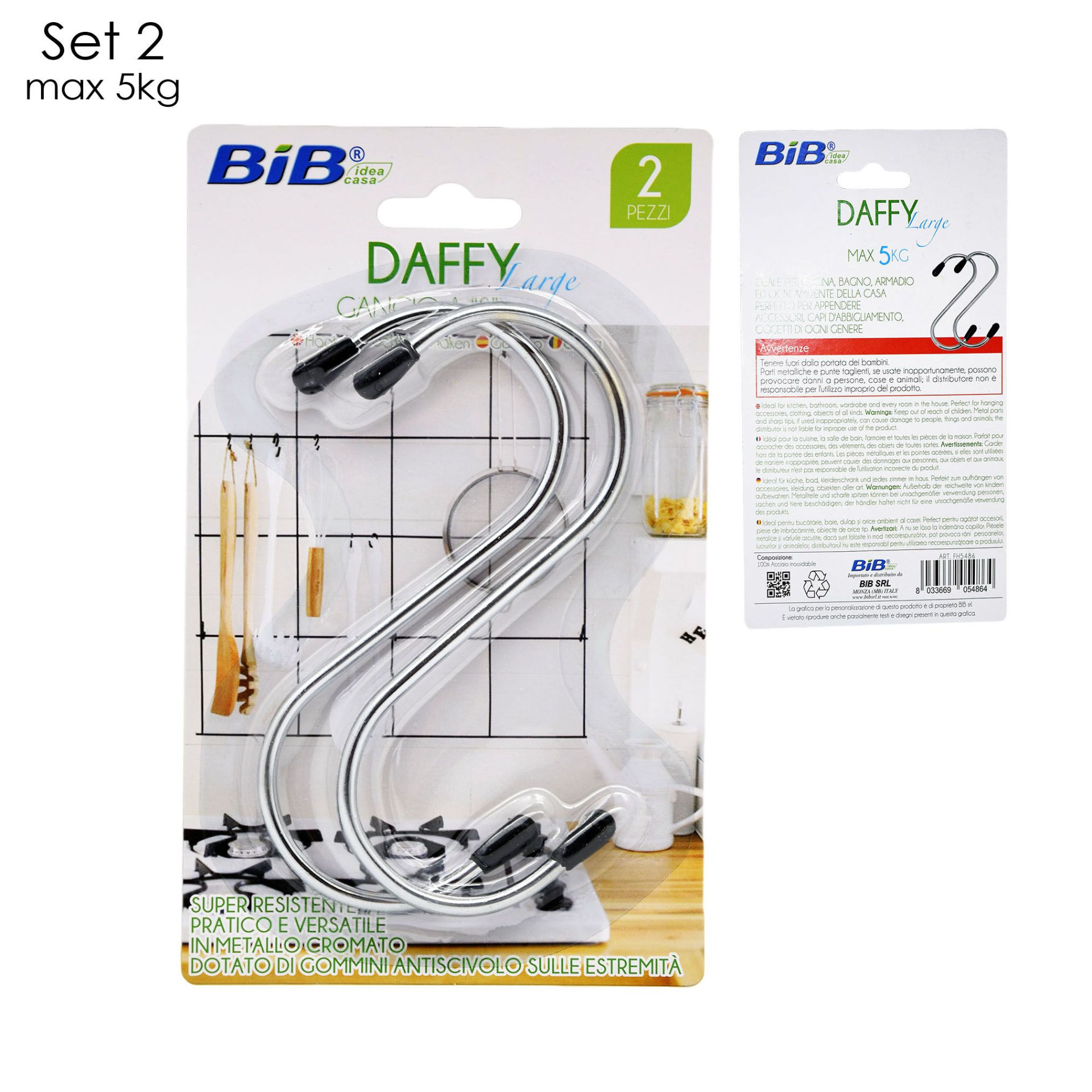 GANCI AD S 2PZ LUNG. 13CMBib